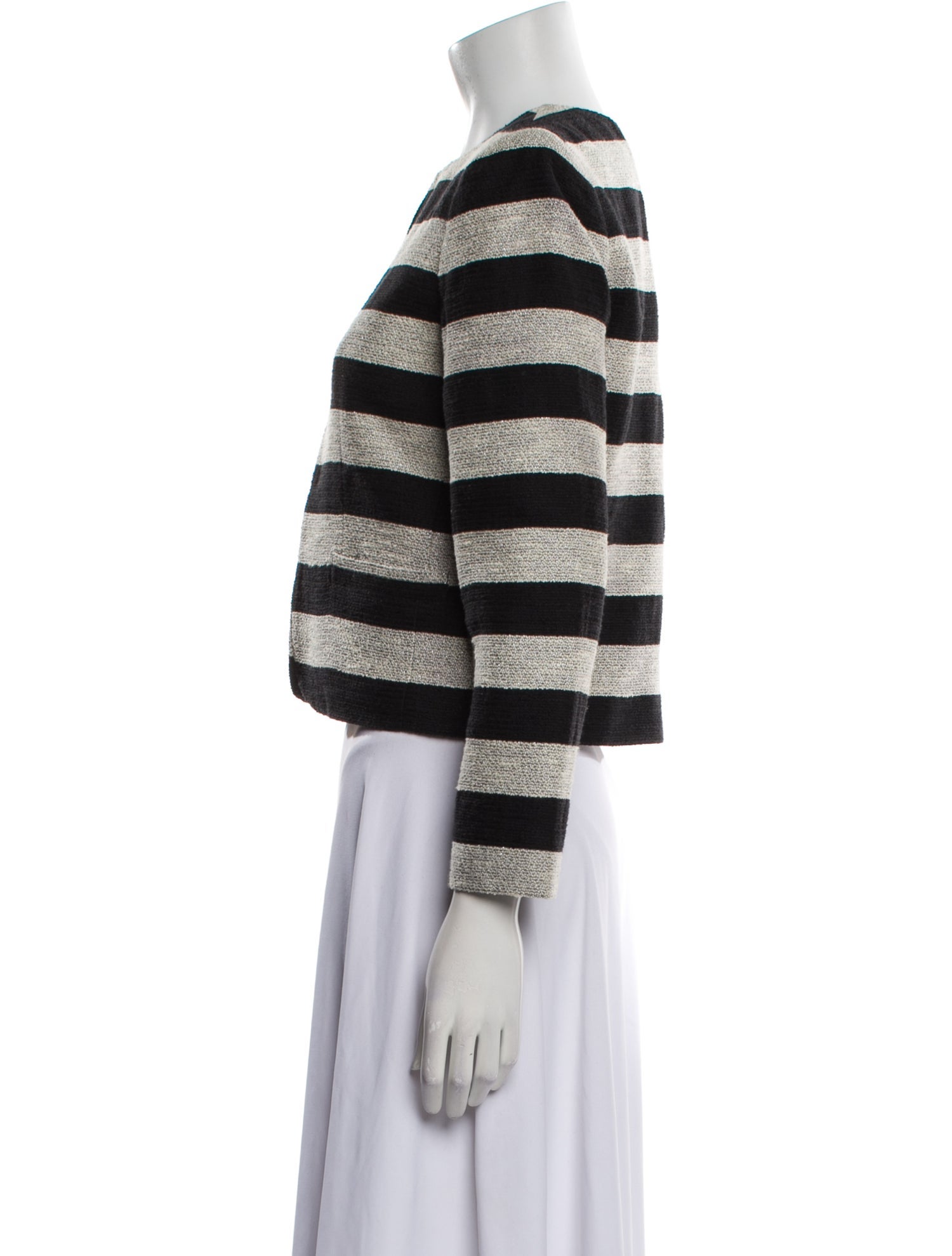 Alice + Olivia Striped Evening Jacket