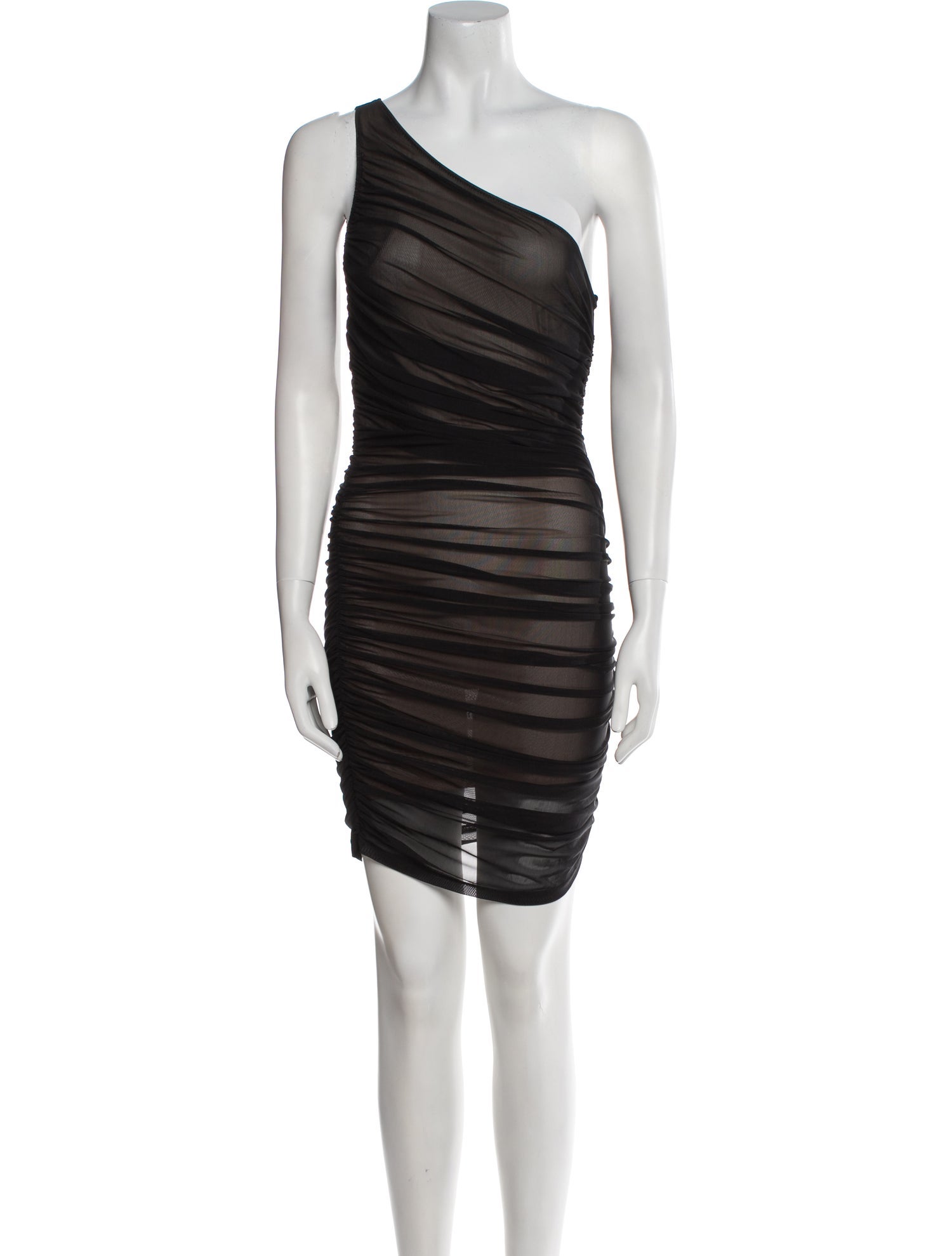 Alice + Olivia One-Shoulder Mini Dress w/ Tags