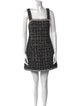 Alice + Olivia Tweed Pattern Mini Dress