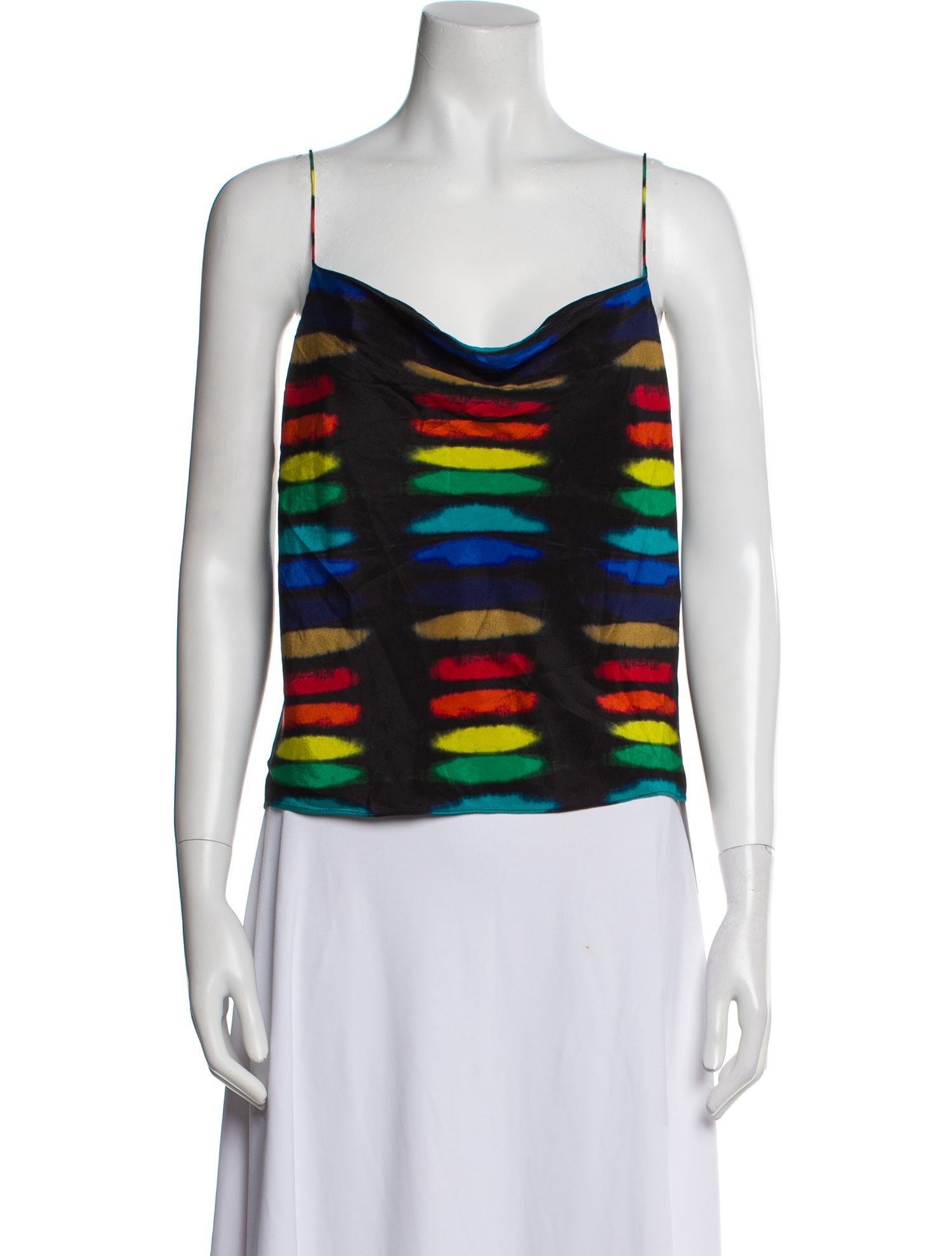 Alice + Olivia Silk Printed Top