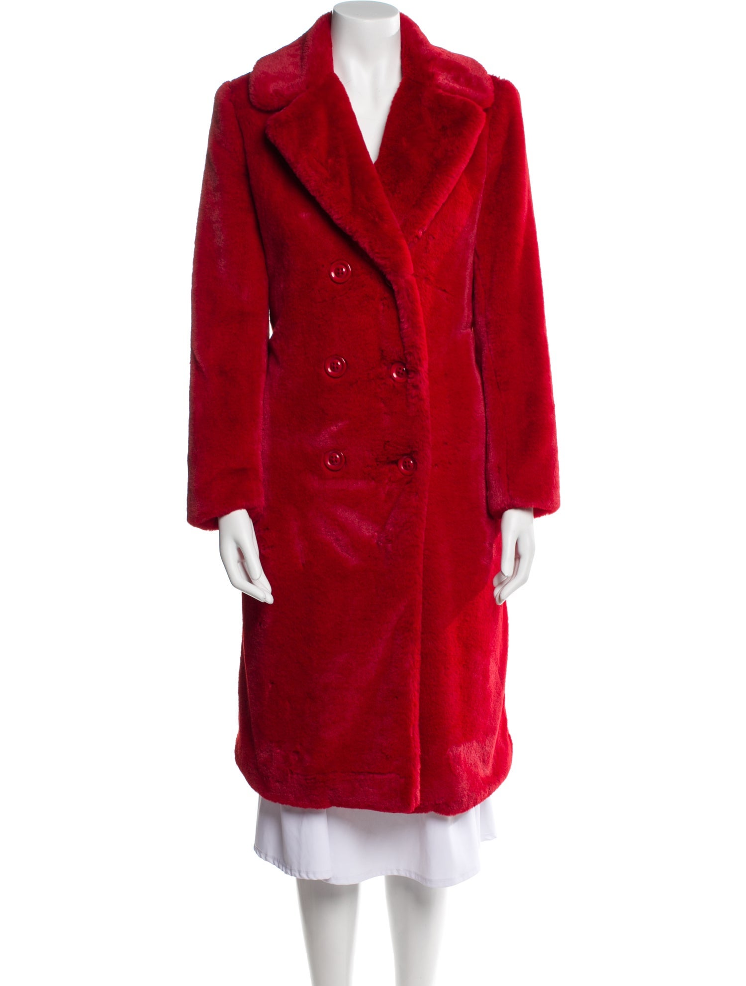 Alice + Olivia Faux Fur Coat