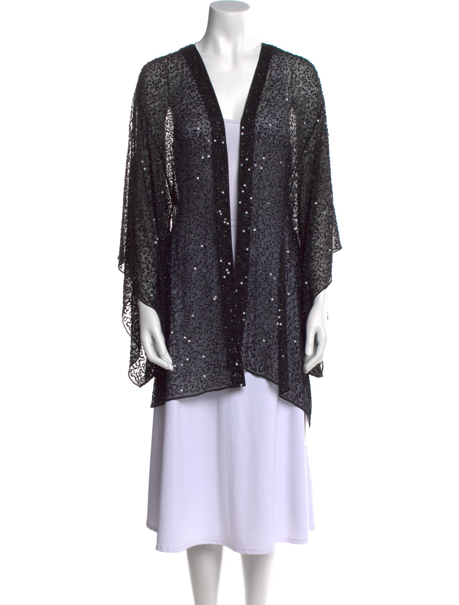 Alice + Olivia Silk V-Neck Tunic