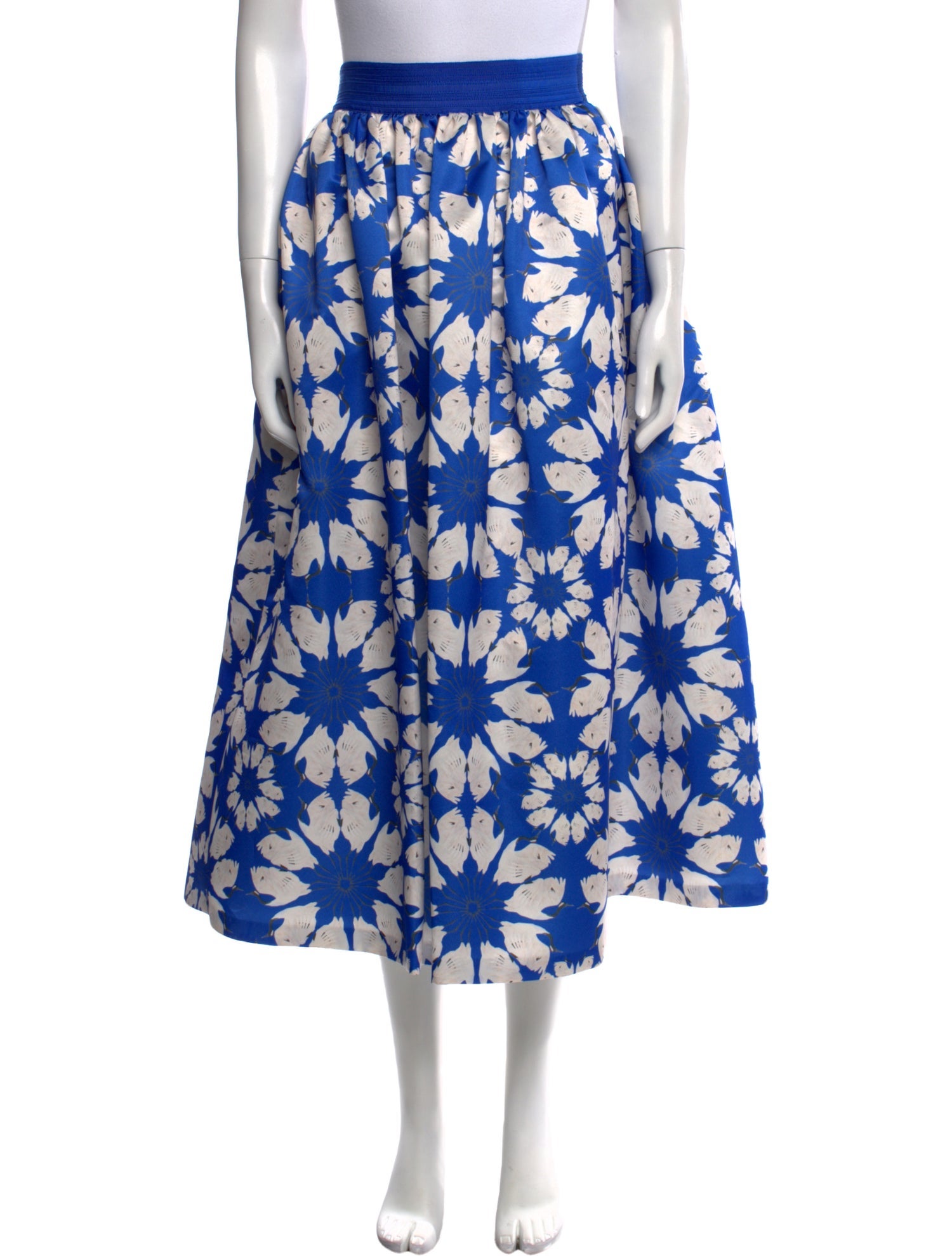 Alice + Olivia Floral Print Midi Length Skirt w/ Tags