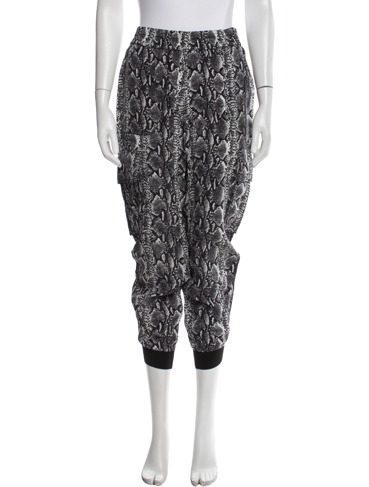 Alice + Olivia Animal Print Skinny Leg Pants