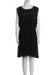 Alice + Olivia Bateau Neckline Knee-Length Dress