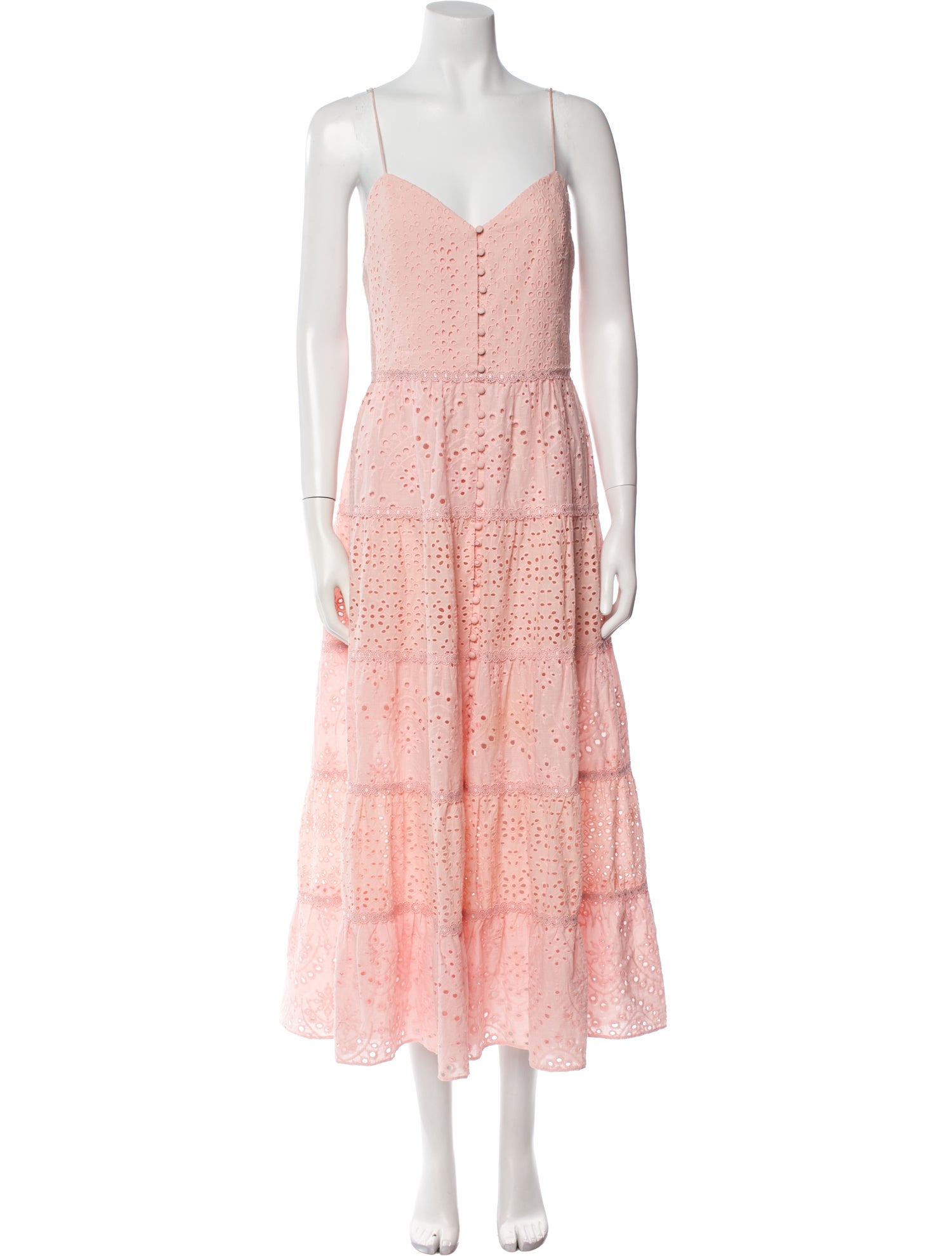 Alice + Olivia V-Neck Long Dress