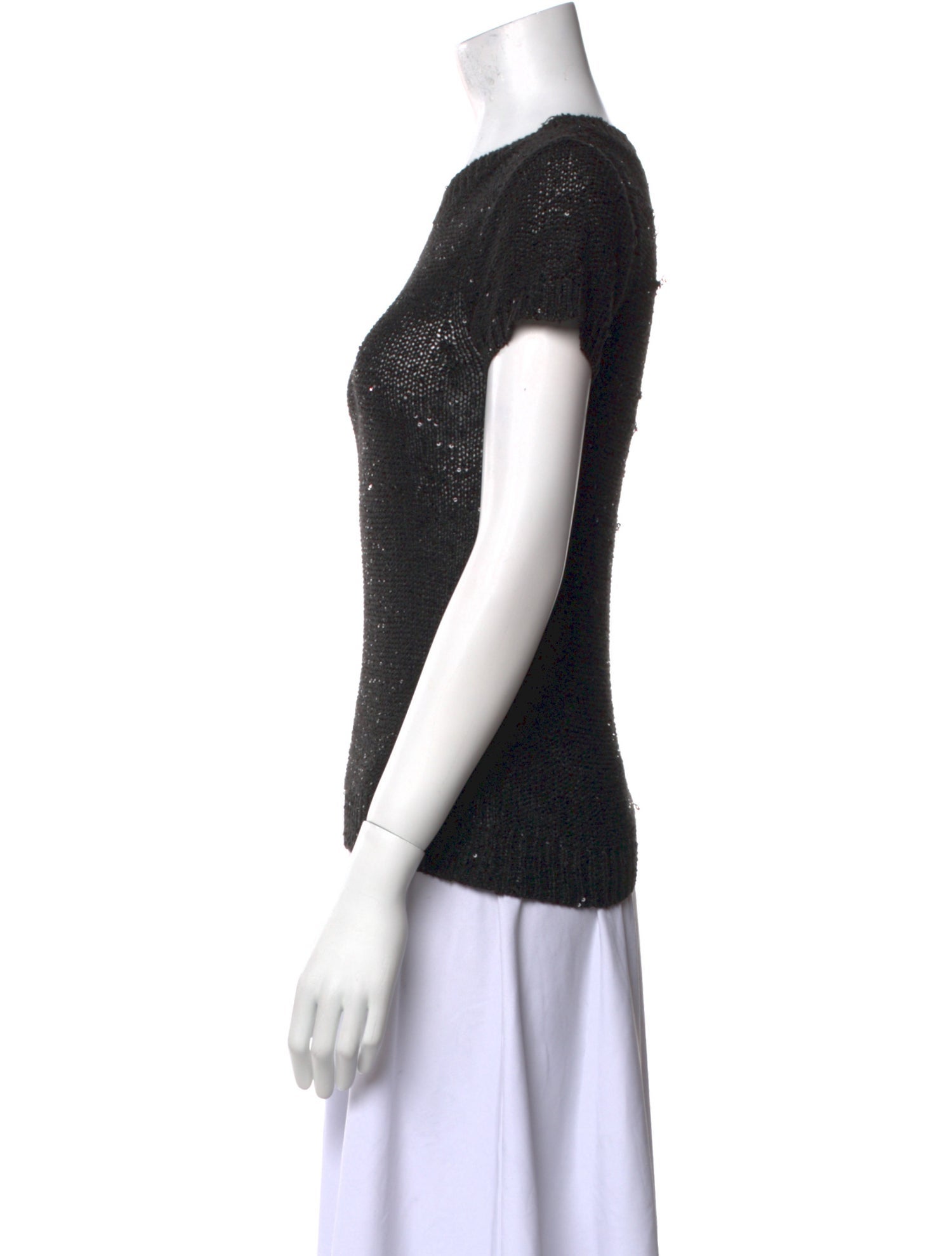 Alice + Olivia Crew Neck Short Sleeve T-Shirt