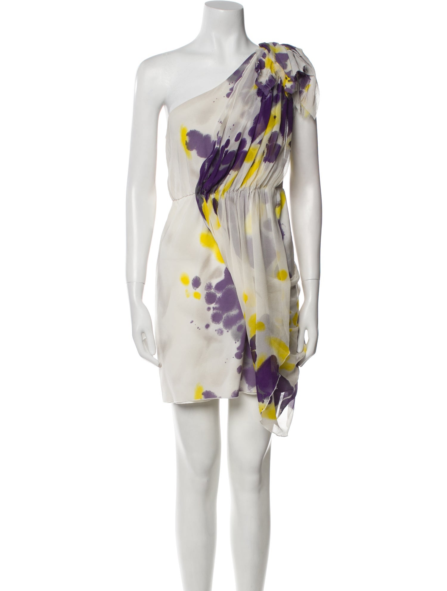 Alice + Olivia Silk Mini Dress