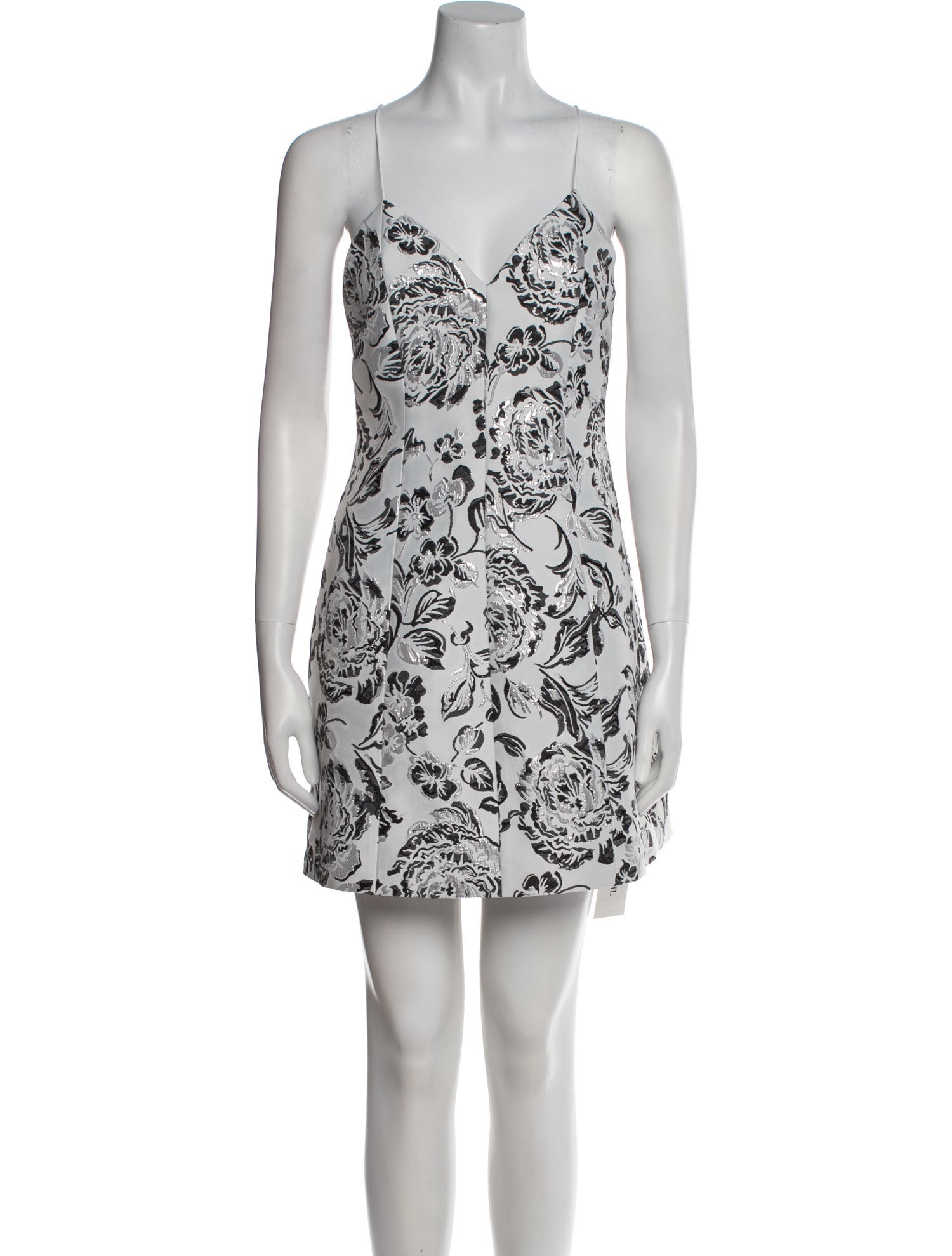 Alice + Olivia Floral Print Mini Dress