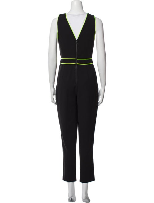 Alice + Olivia Plunge Neckline Jumpsuit