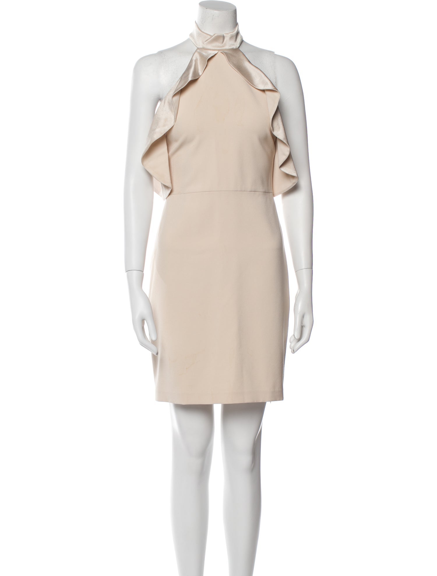 Alice + Olivia Mock Neck Mini Dress