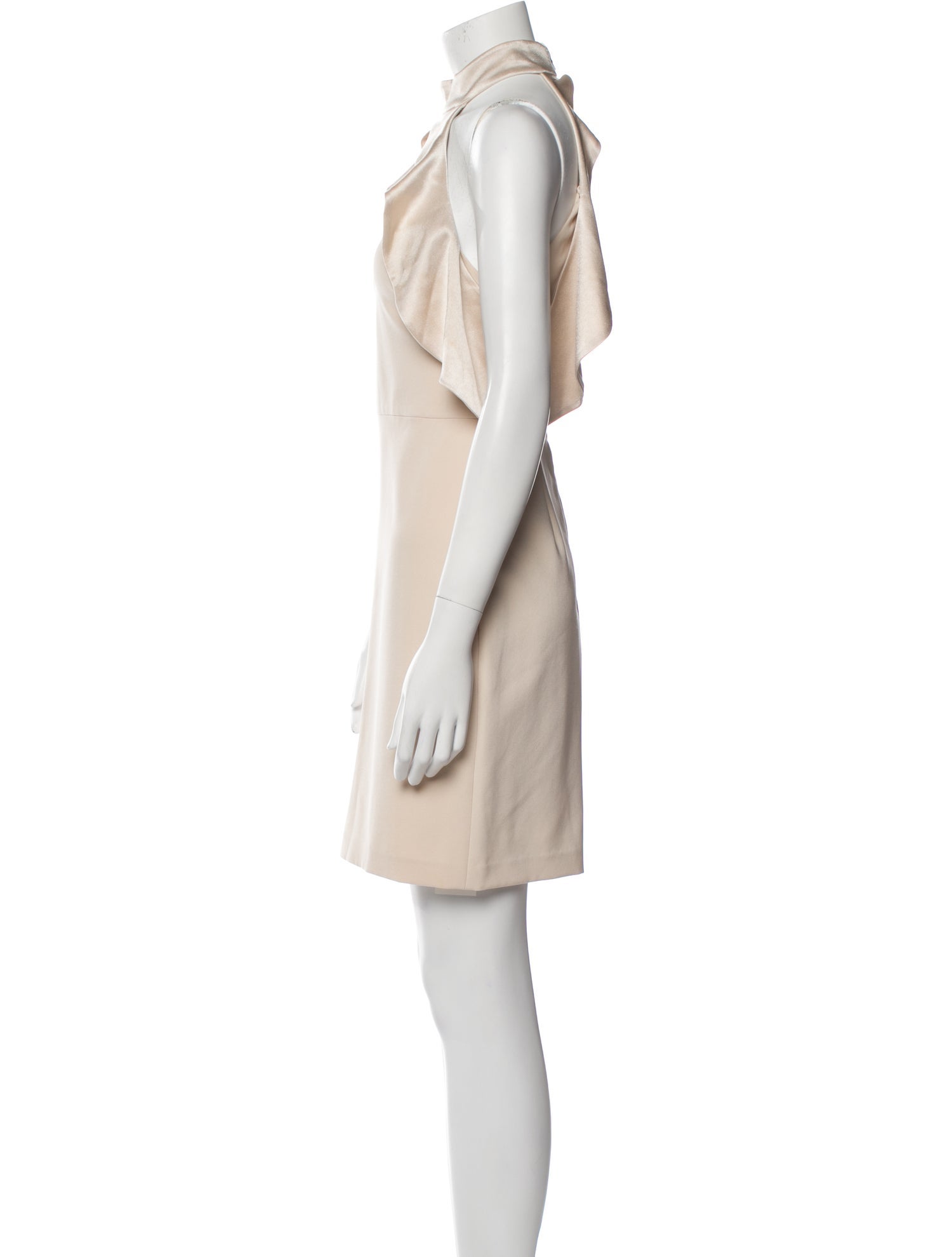 Alice + Olivia Mock Neck Mini Dress