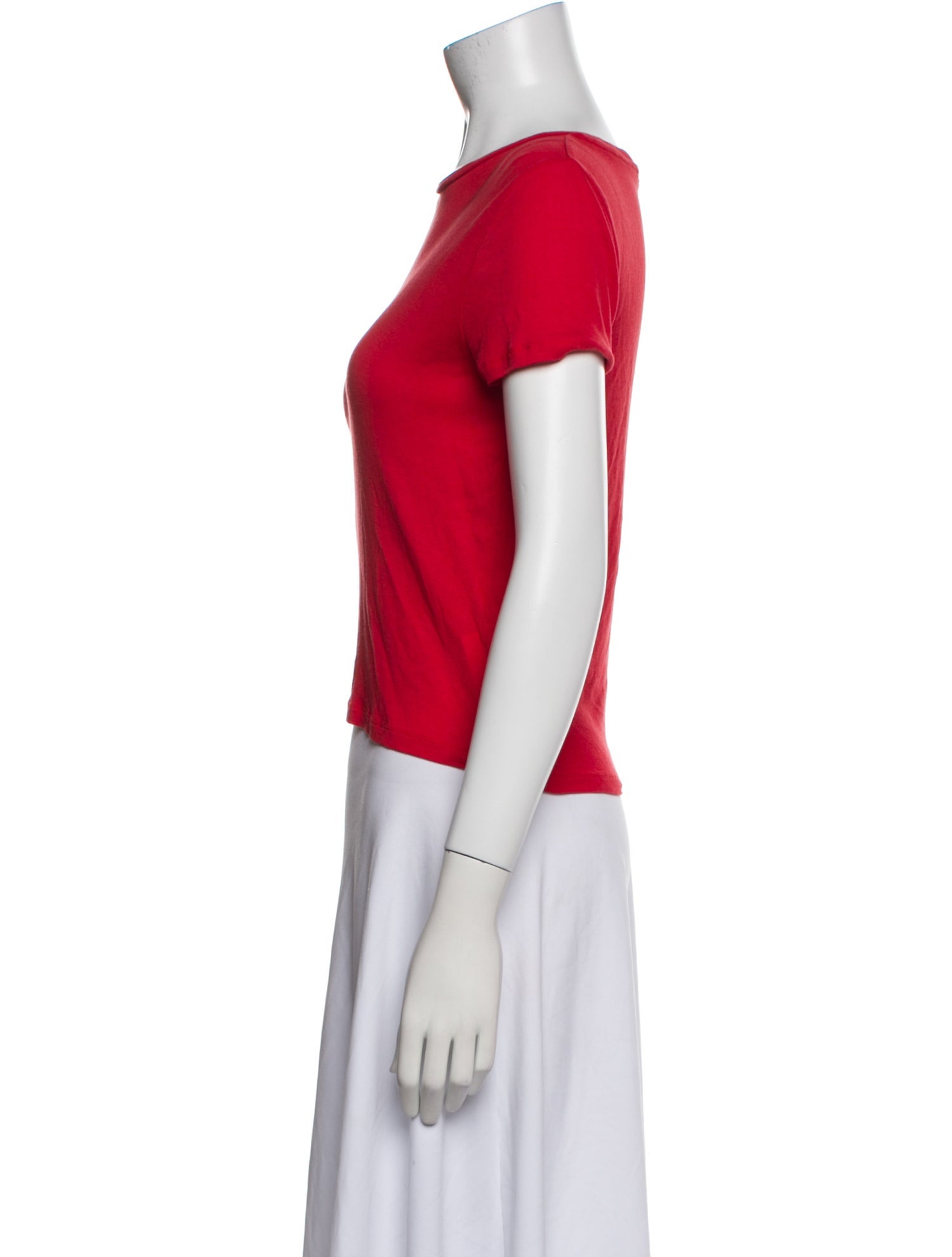 Alice + Olivia Scoop Neck Short Sleeve T-Shirt