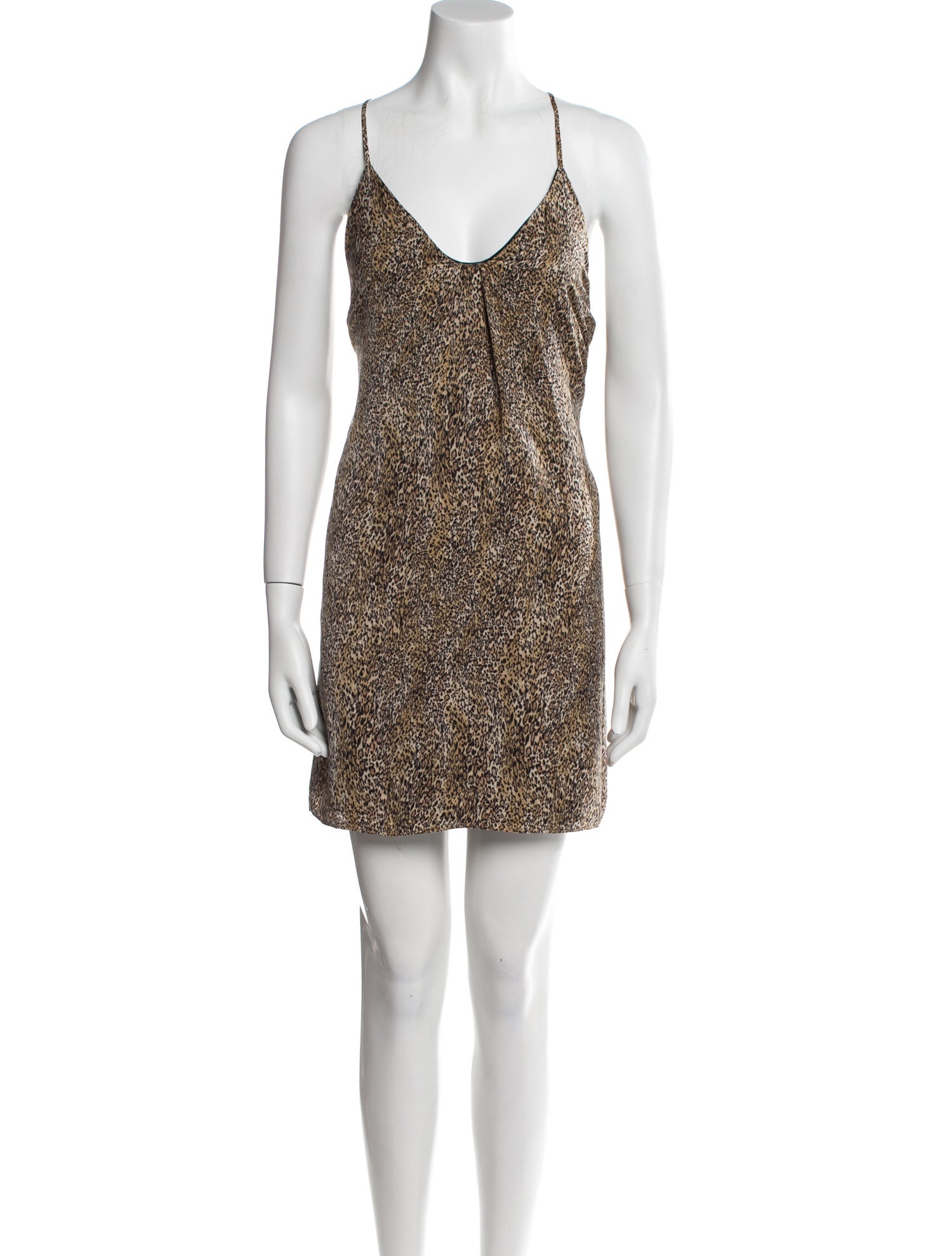 Alice + Olivia Animal Print Mini Dress