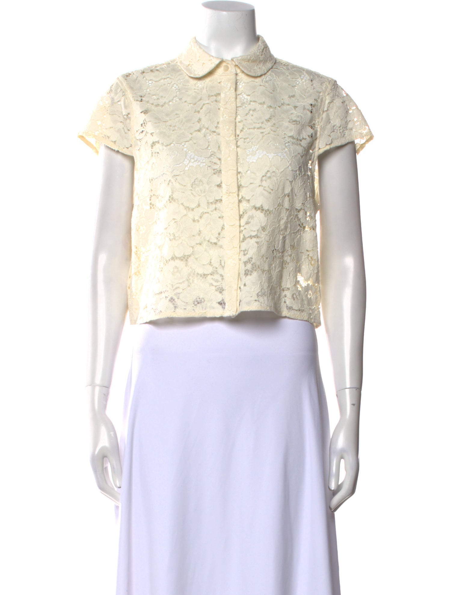 Alice + Olivia Short Sleeve Crop Top w/ Tags