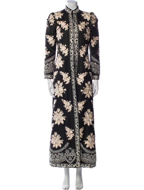 Alice + Olivia Patterned Trench Coat