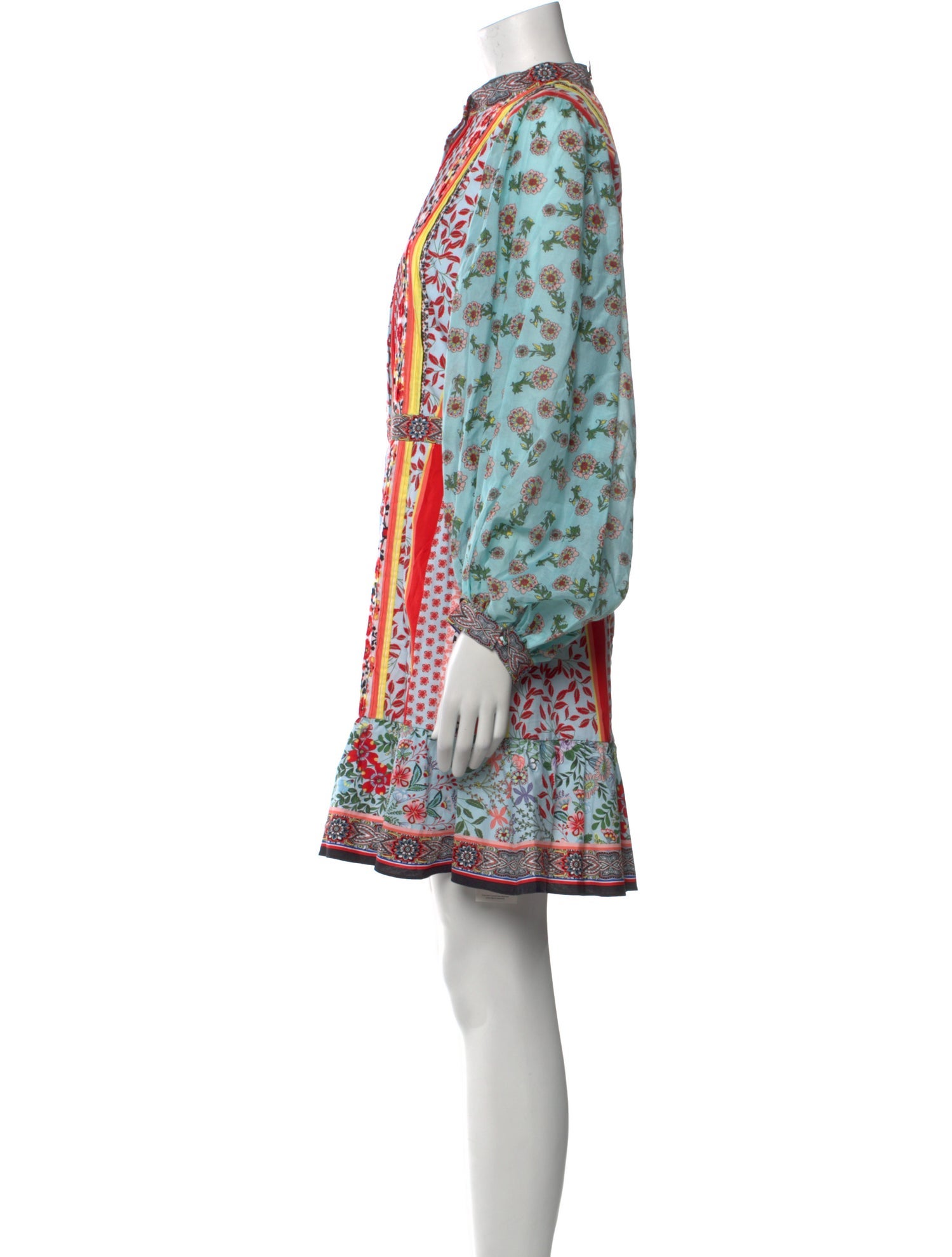 Alice + Olivia Printed Mini Dress w/ Tags