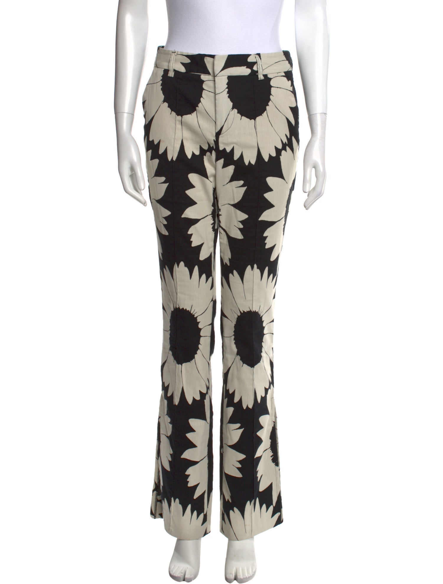 Alice + Olivia Floral Print Wide Leg Pants
