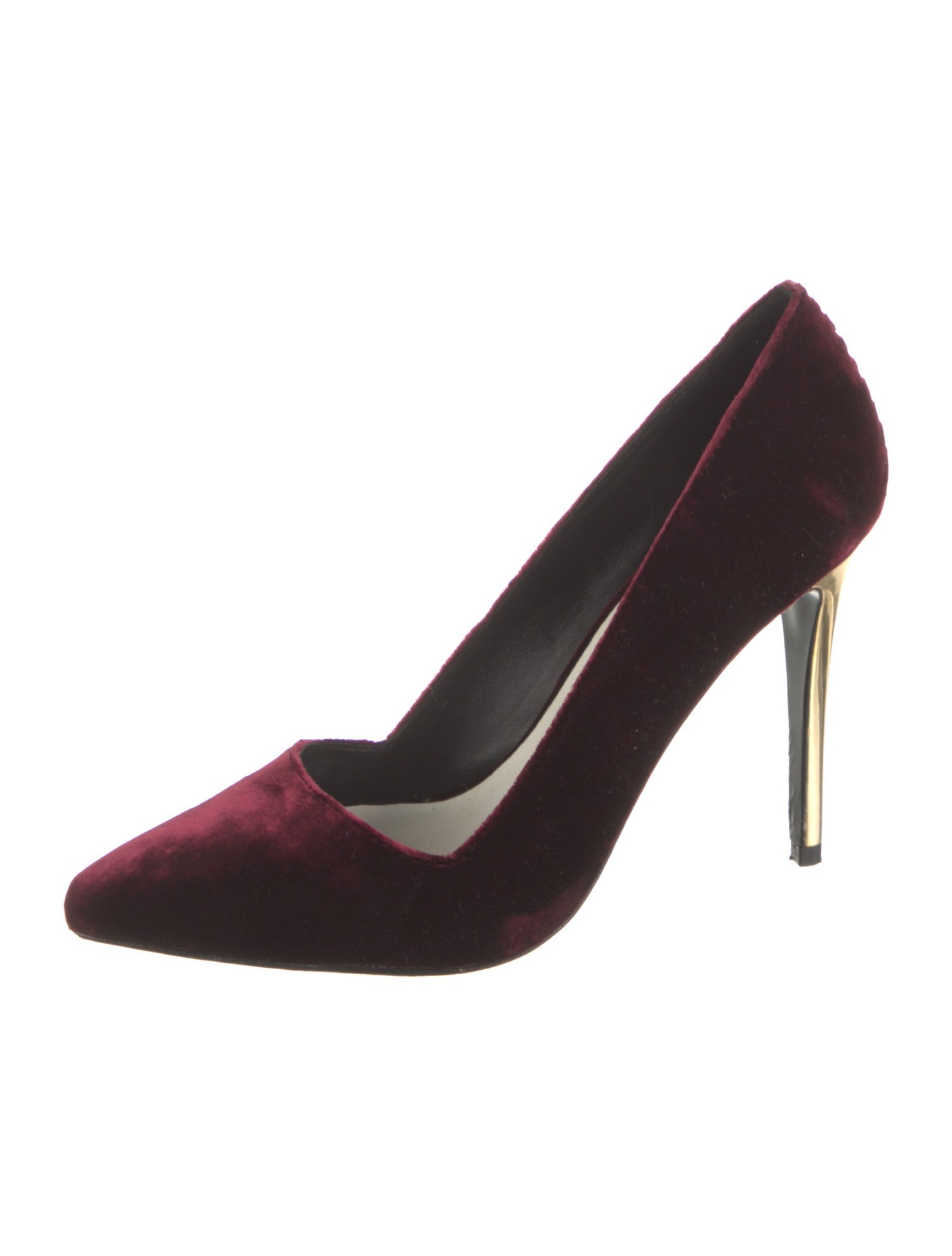 Alice + Olivia Velvet Pumps