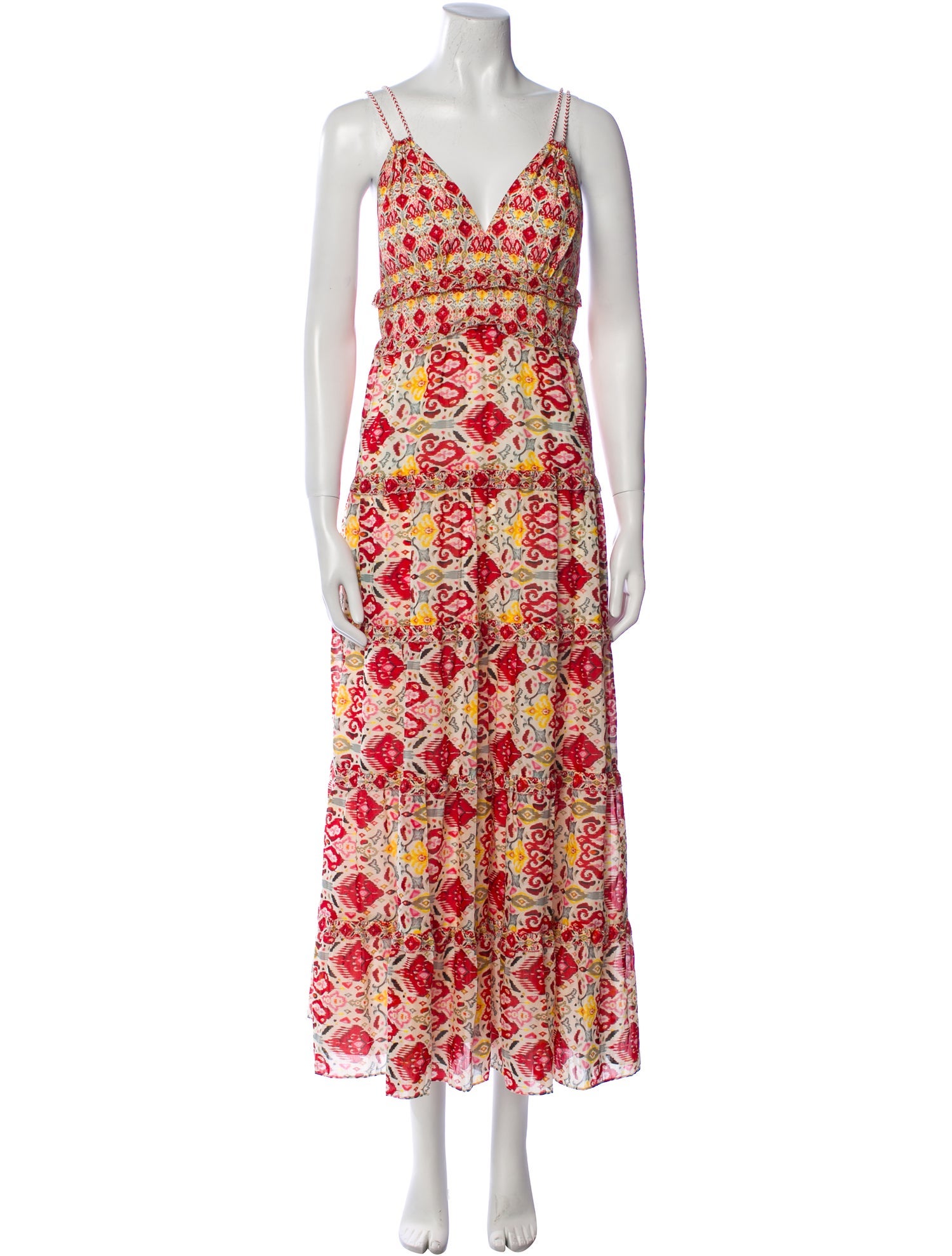 Alice + Olivia Floral Print Long Dress