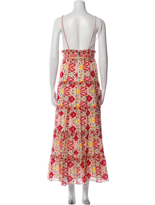 Alice + Olivia Floral Print Long Dress
