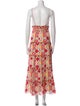 Alice + Olivia Floral Print Long Dress