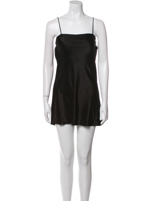 Alice + Olivia Square Neckline Mini Dress