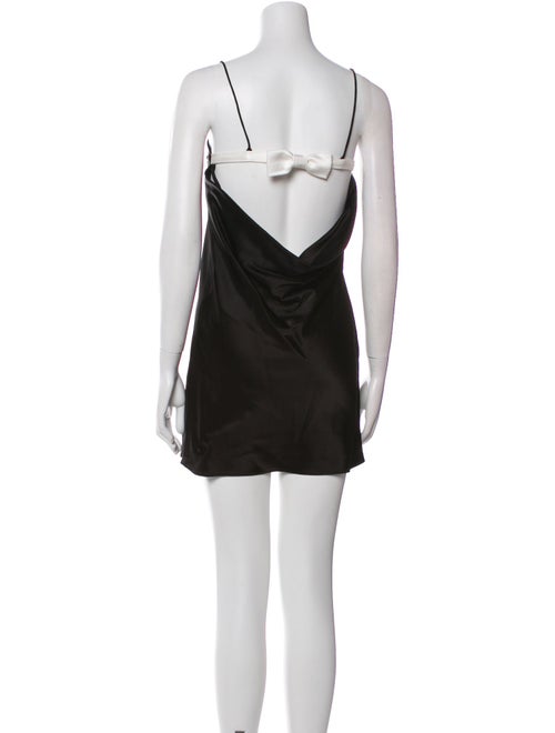 Alice + Olivia Square Neckline Mini Dress