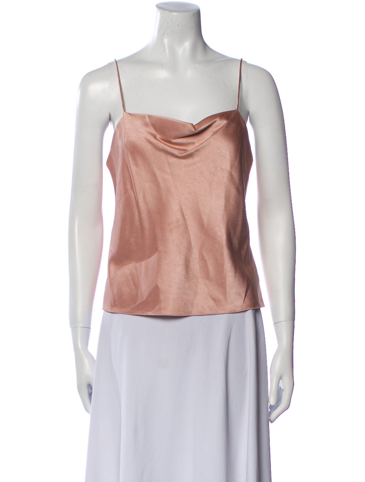 Alice + Olivia Cowl Neck Sleeveless Top