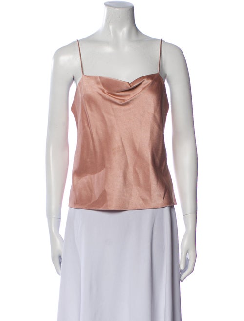 Alice + Olivia Cowl Neck Sleeveless Top