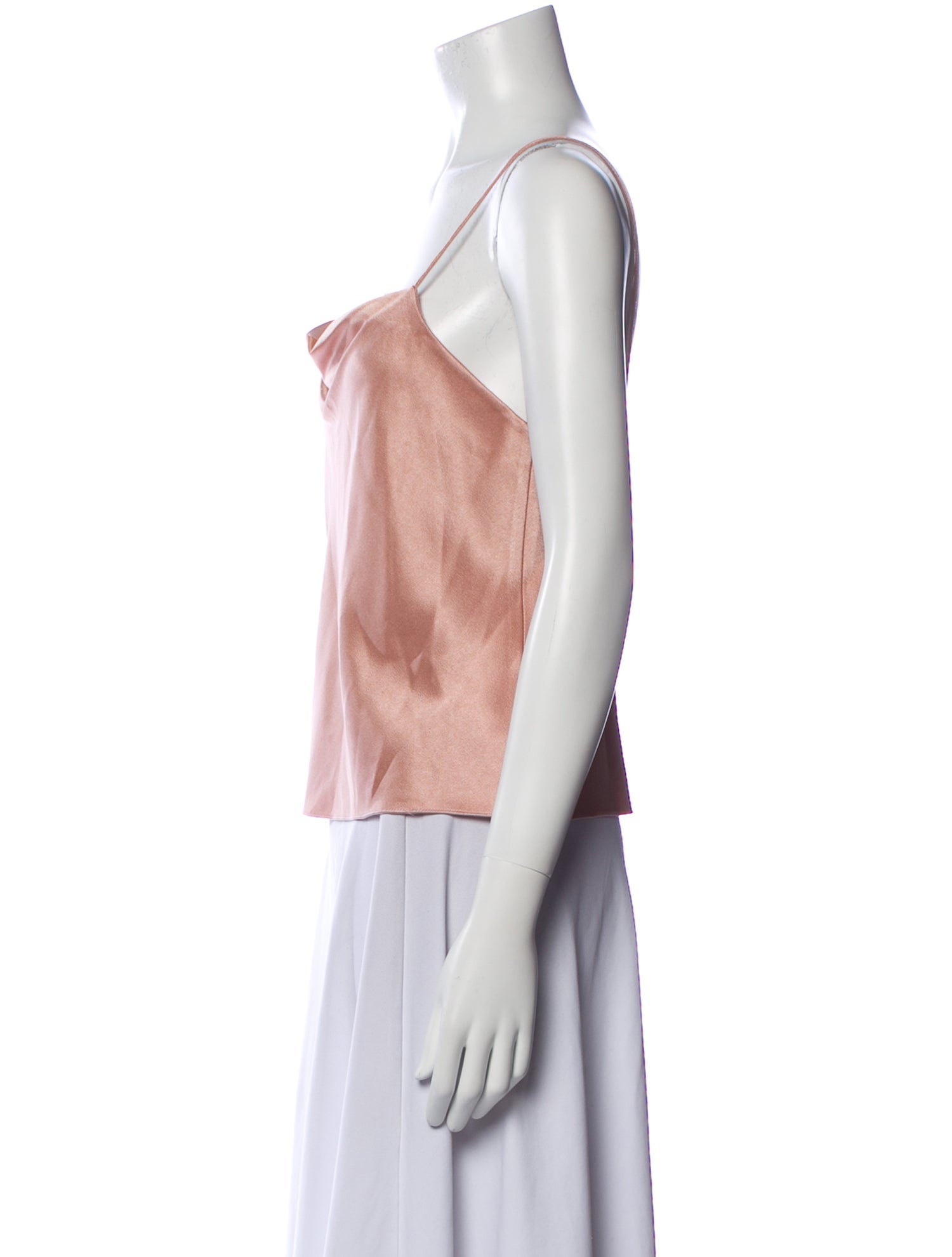 Alice + Olivia Cowl Neck Sleeveless Top