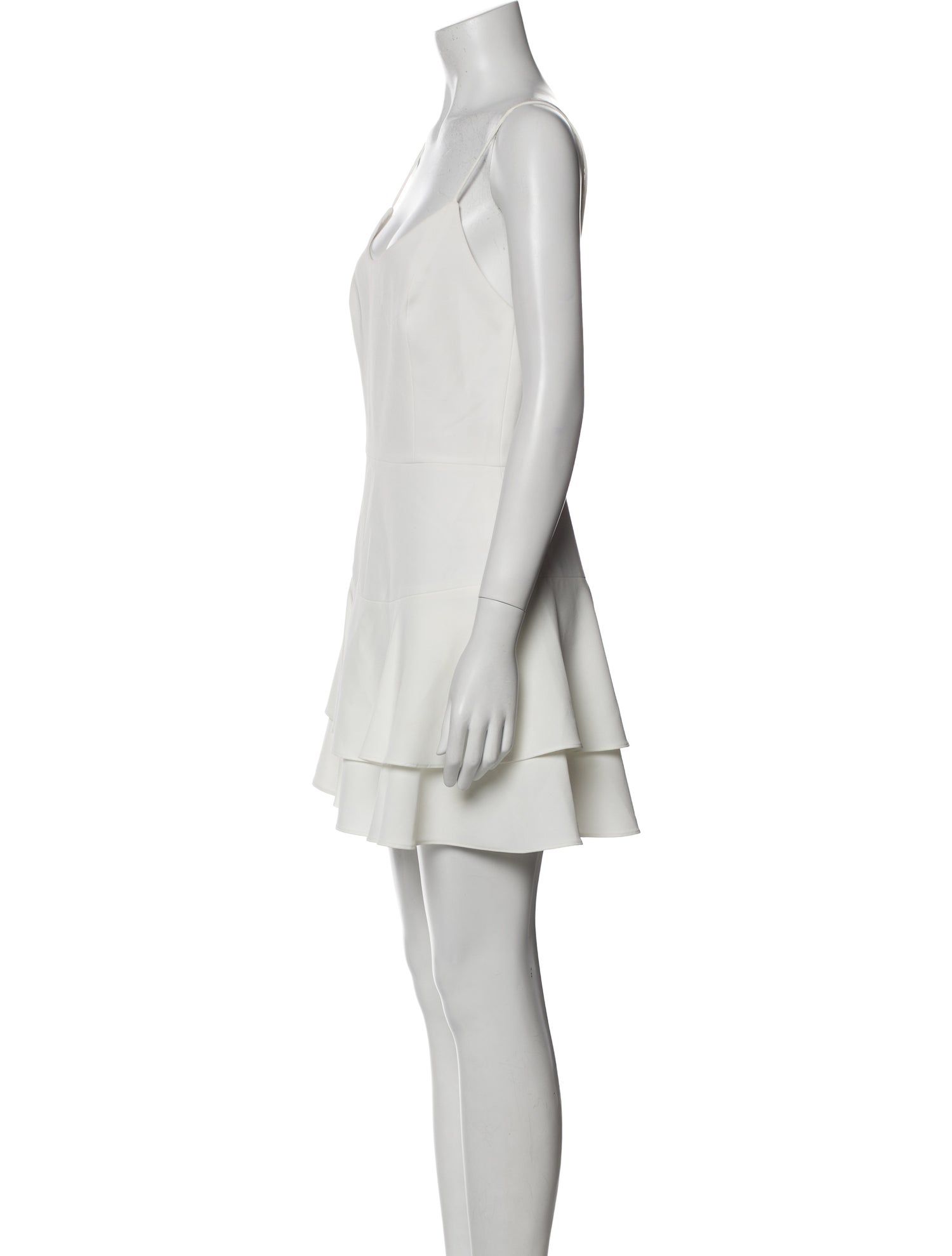 Alice + Olivia Scoop Neck Mini Dress