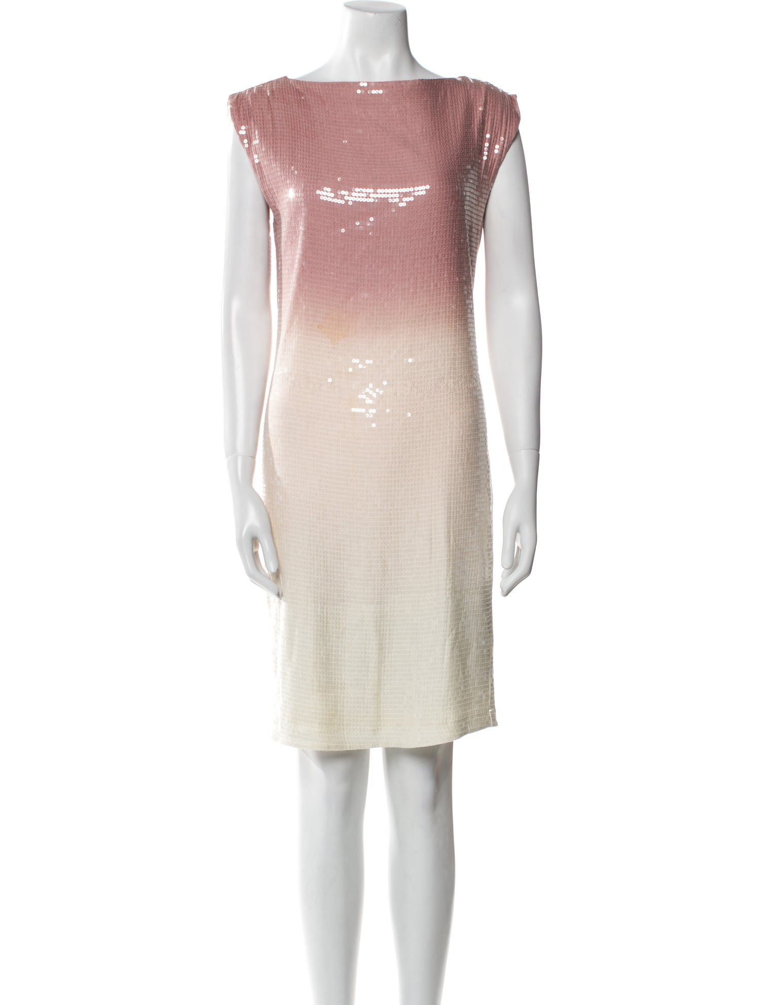 Alice + Olivia Bateau Neckline Knee-Length Dress