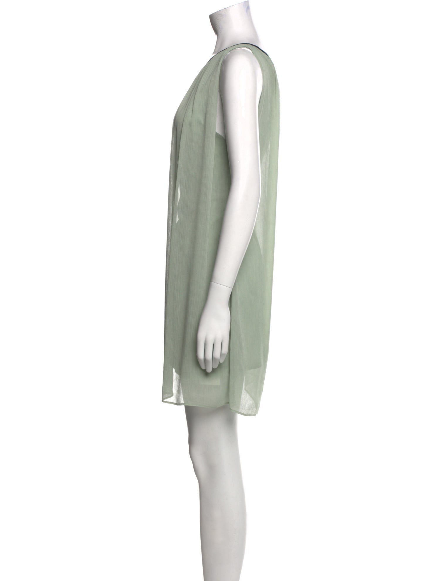 Alice + Olivia Scoop Neck Mini Dress