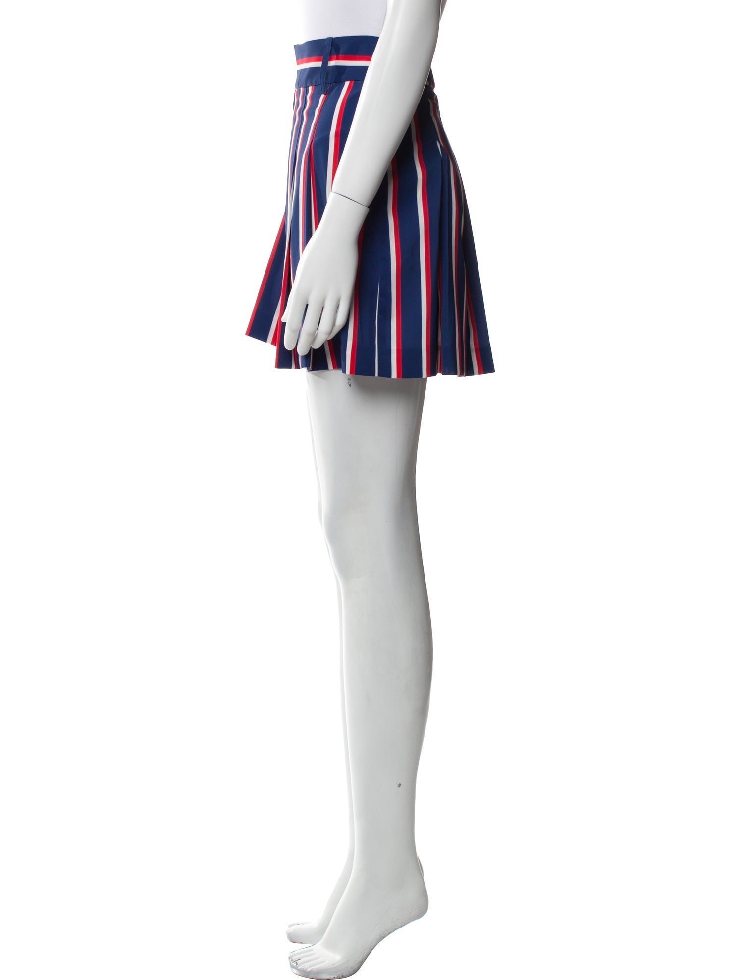 Alice + Olivia Striped Mini Shorts