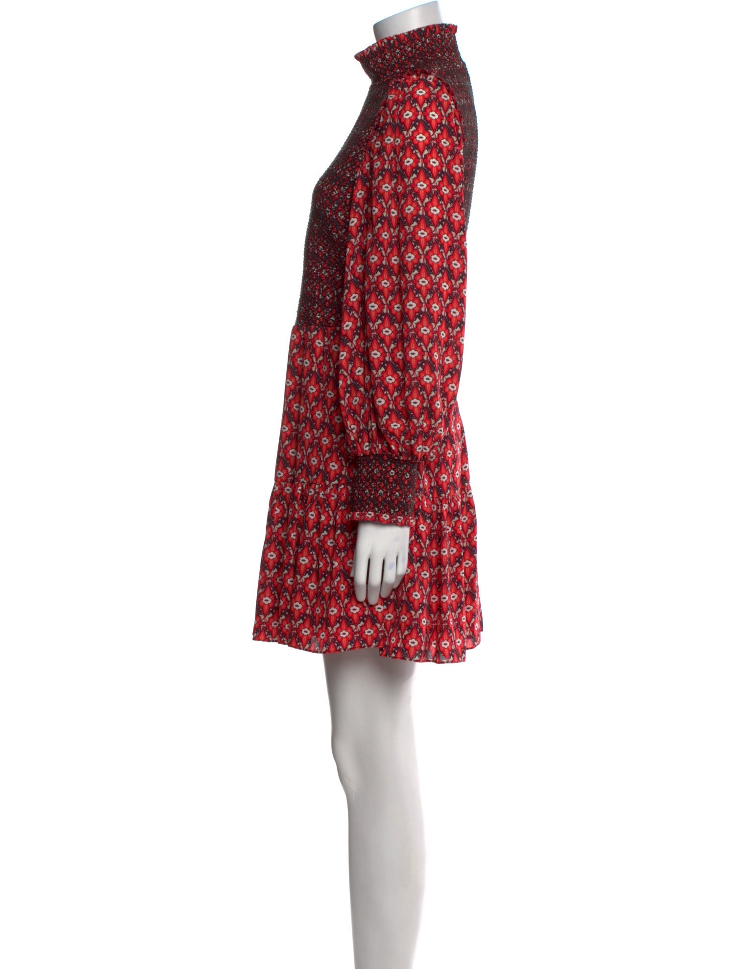 Alice + Olivia Floral Print Mini Dress