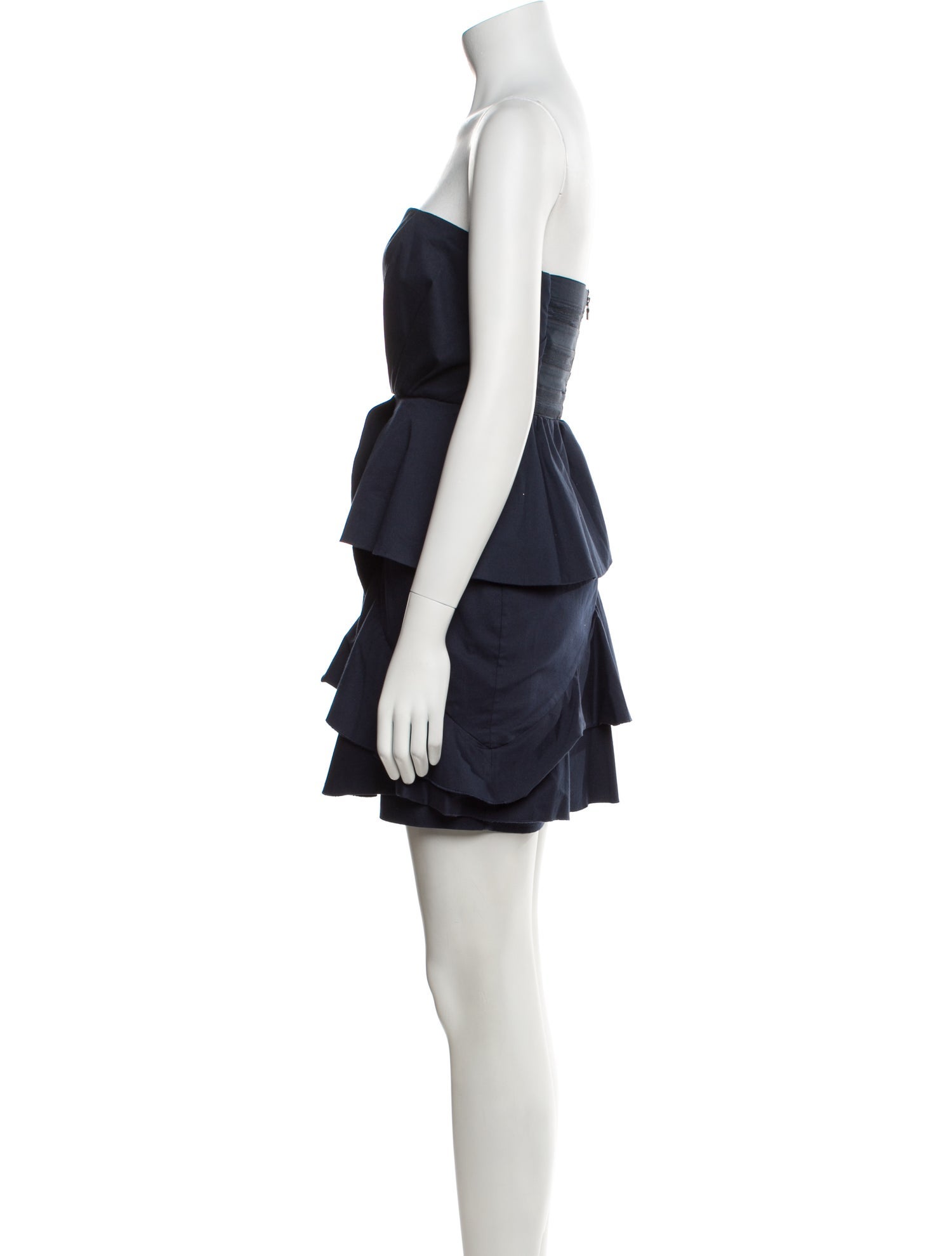 Alice + Olivia Strapless Mini Dress