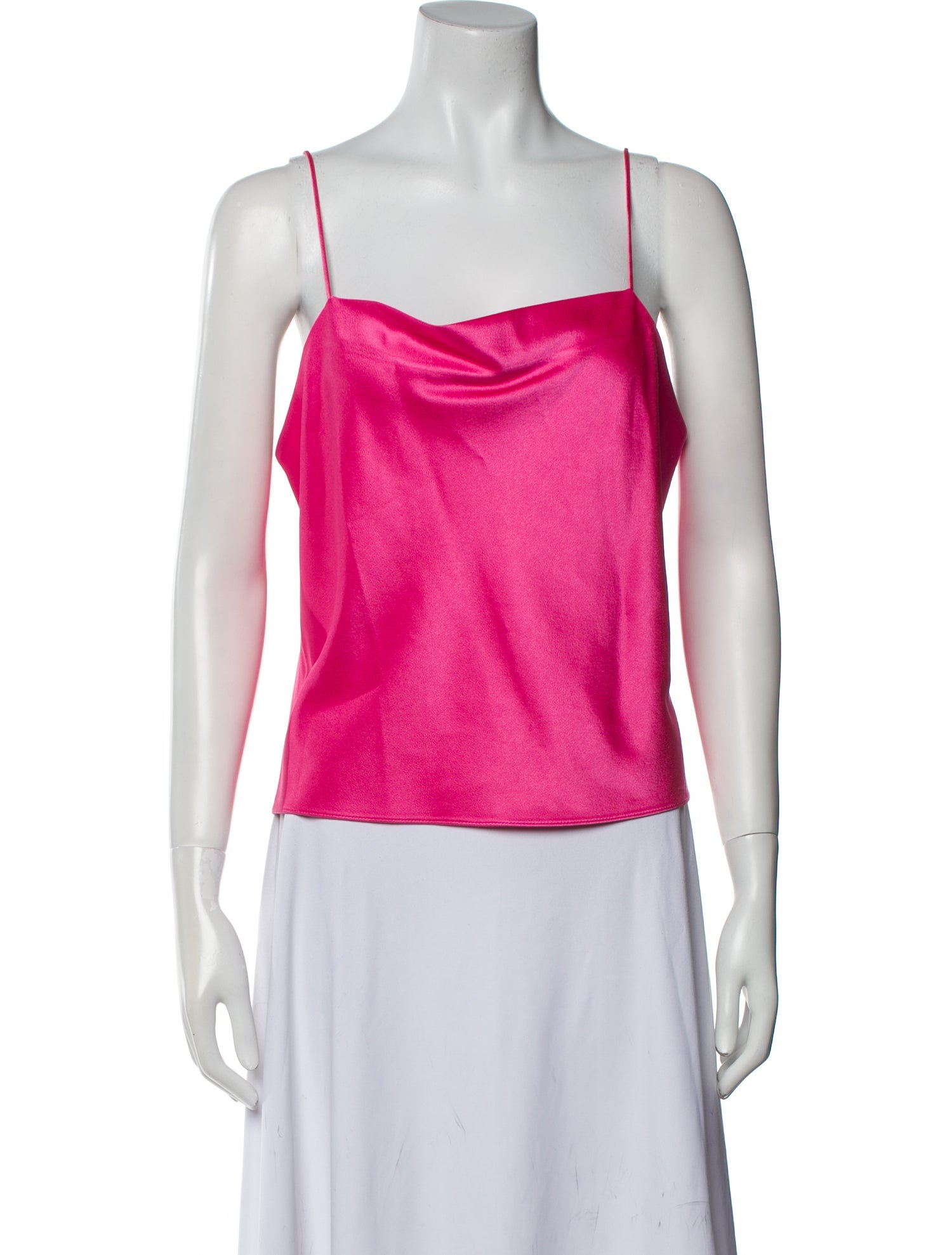 Alice + Olivia Cowl Neck Sleeveless Top