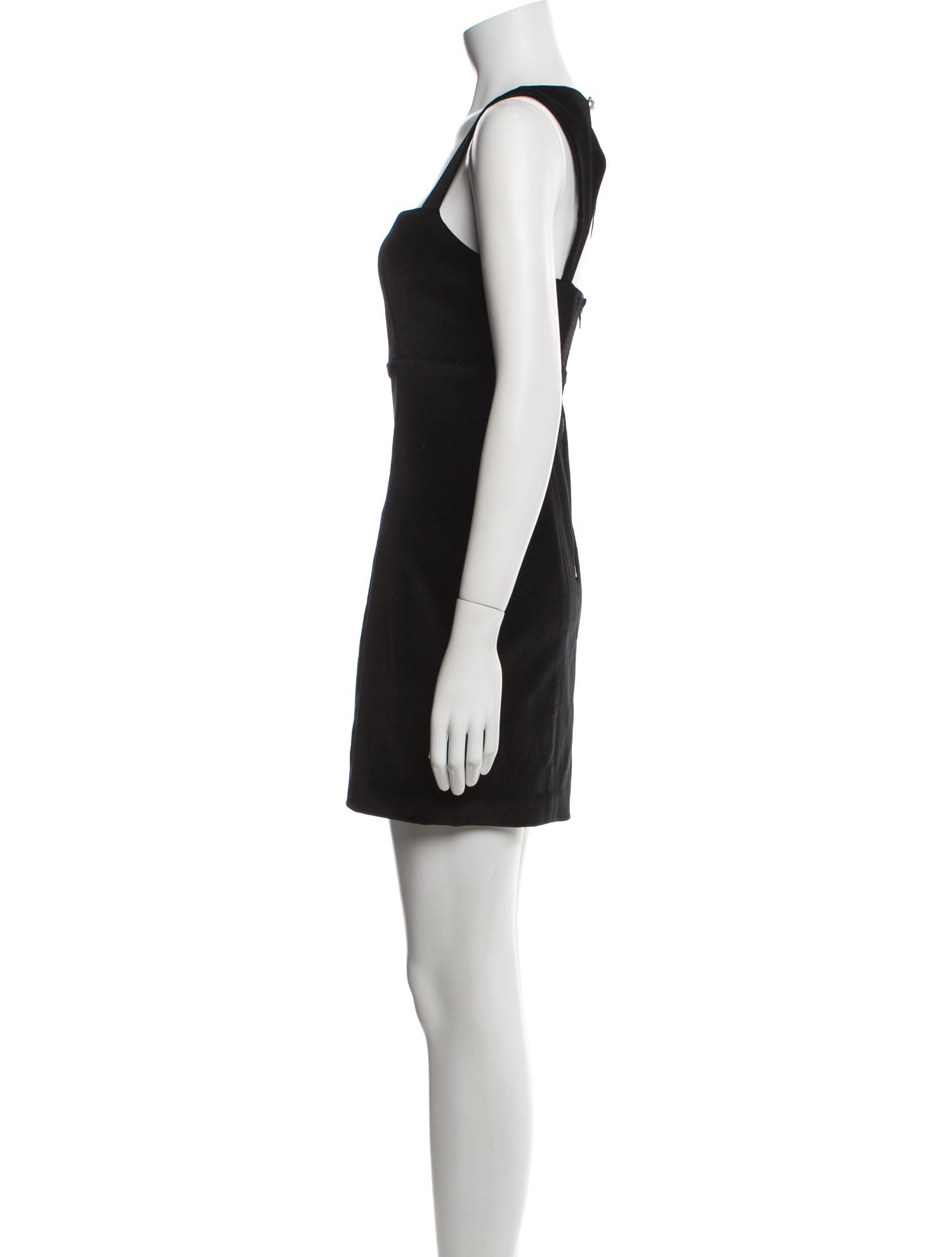 Alice + Olivia Square Neckline Mini Dress w/ Tags