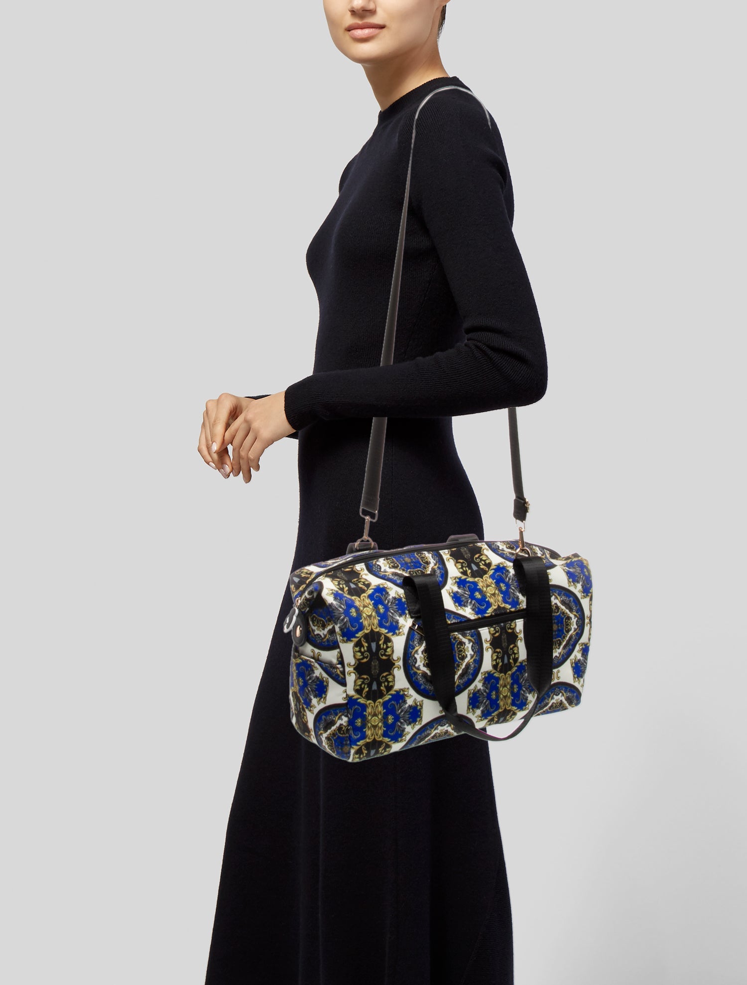 Alice + Olivia Canvas Messenger Bag