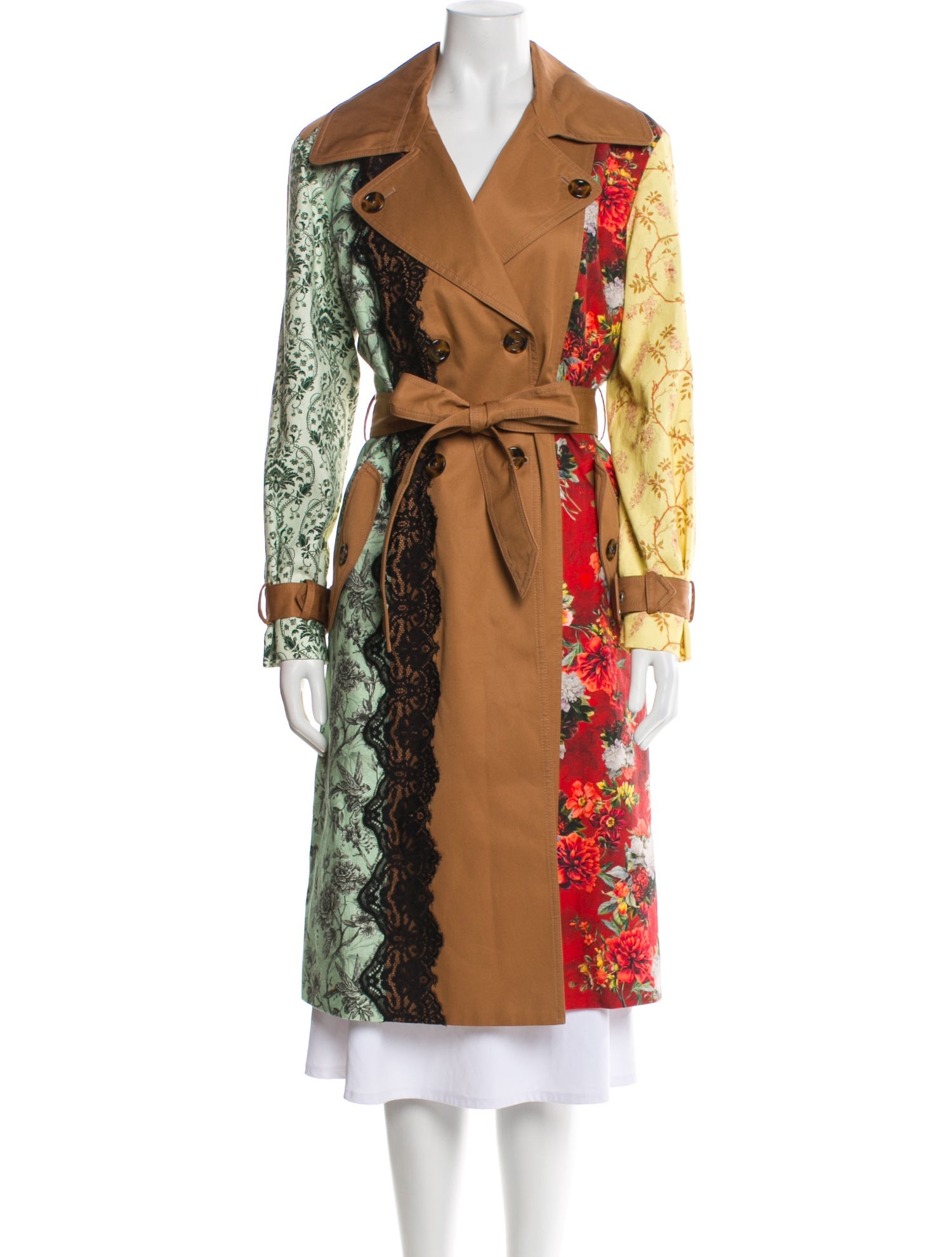 Alice + Olivia Floral Print Coat w/ Tags