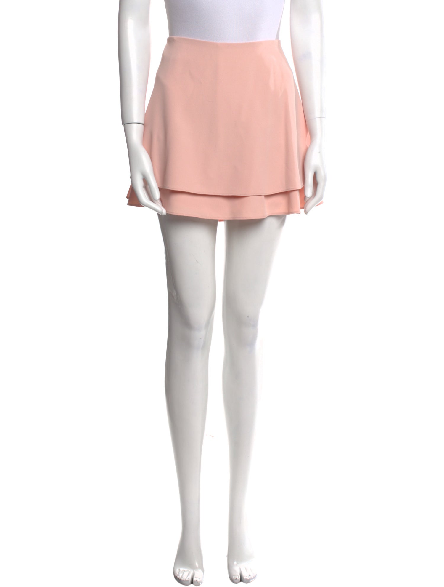 Alice + Olivia Ruffle Embellishment Mini Skirt