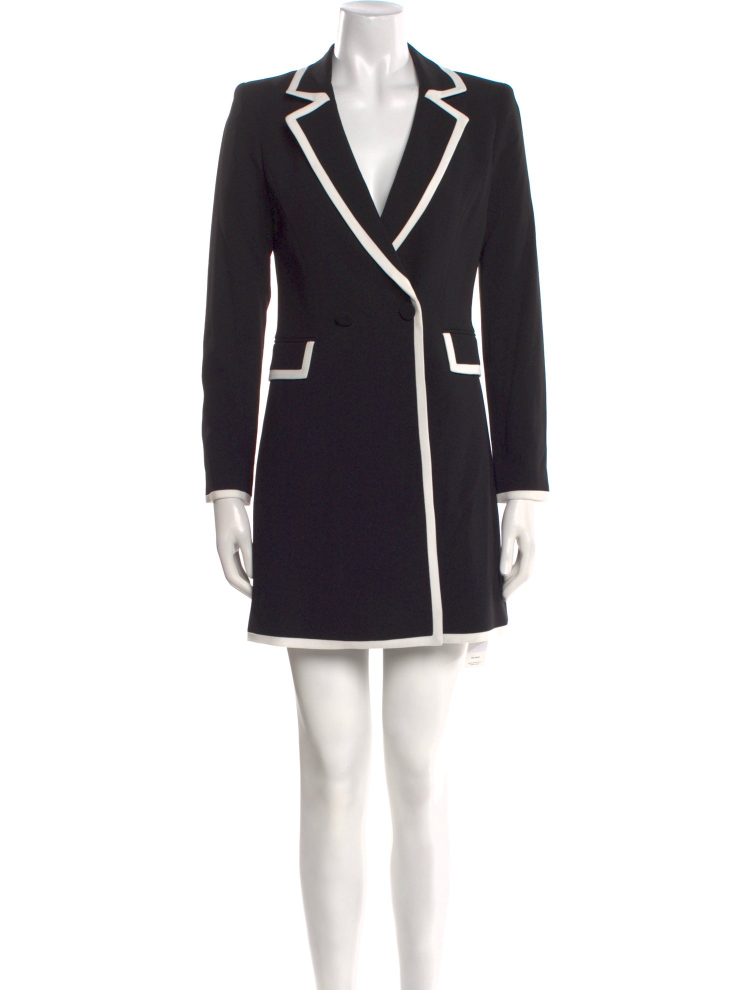 Alice + Olivia Colorblock Pattern Mini Dress