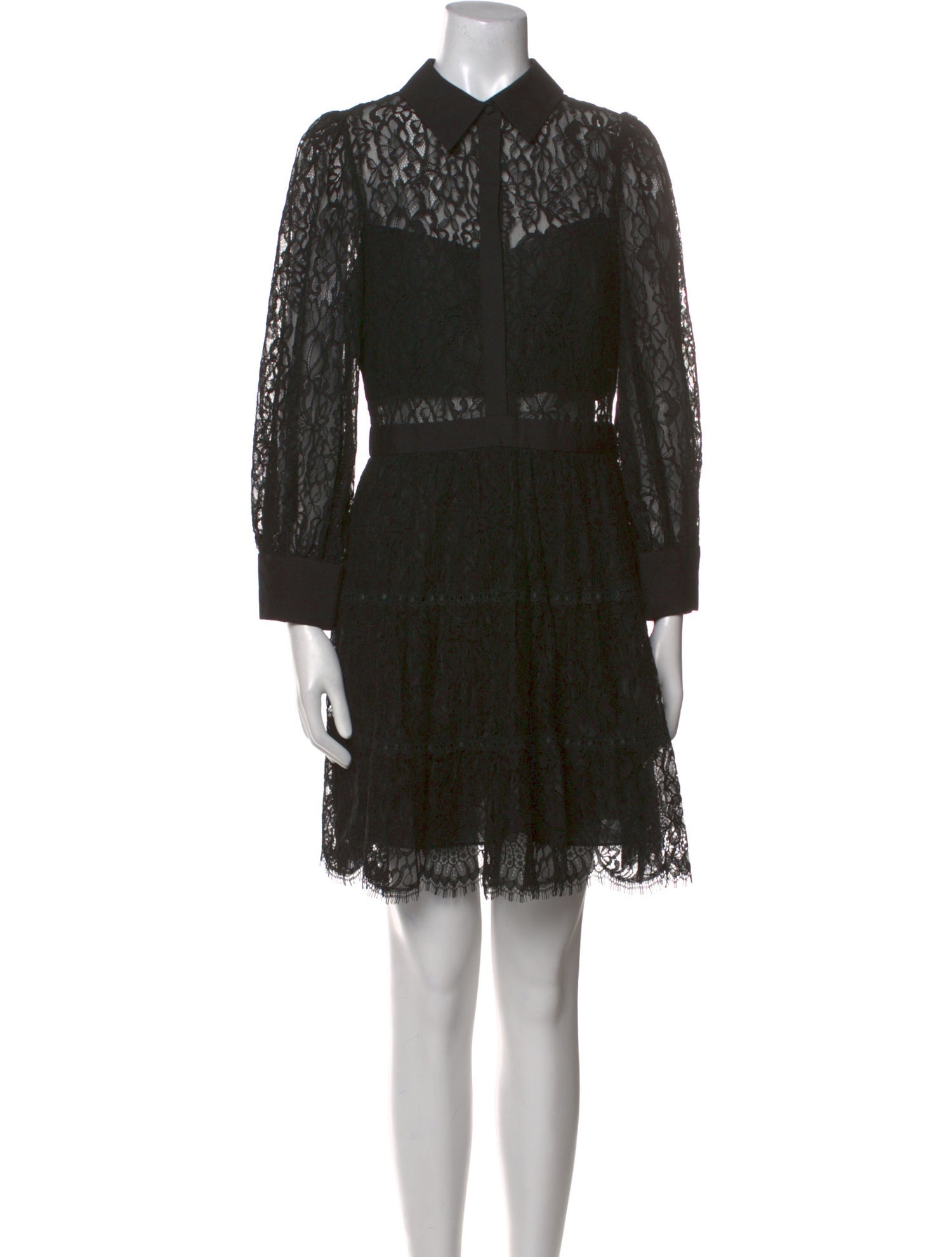Alice + Olivia Lace Mini Dress
