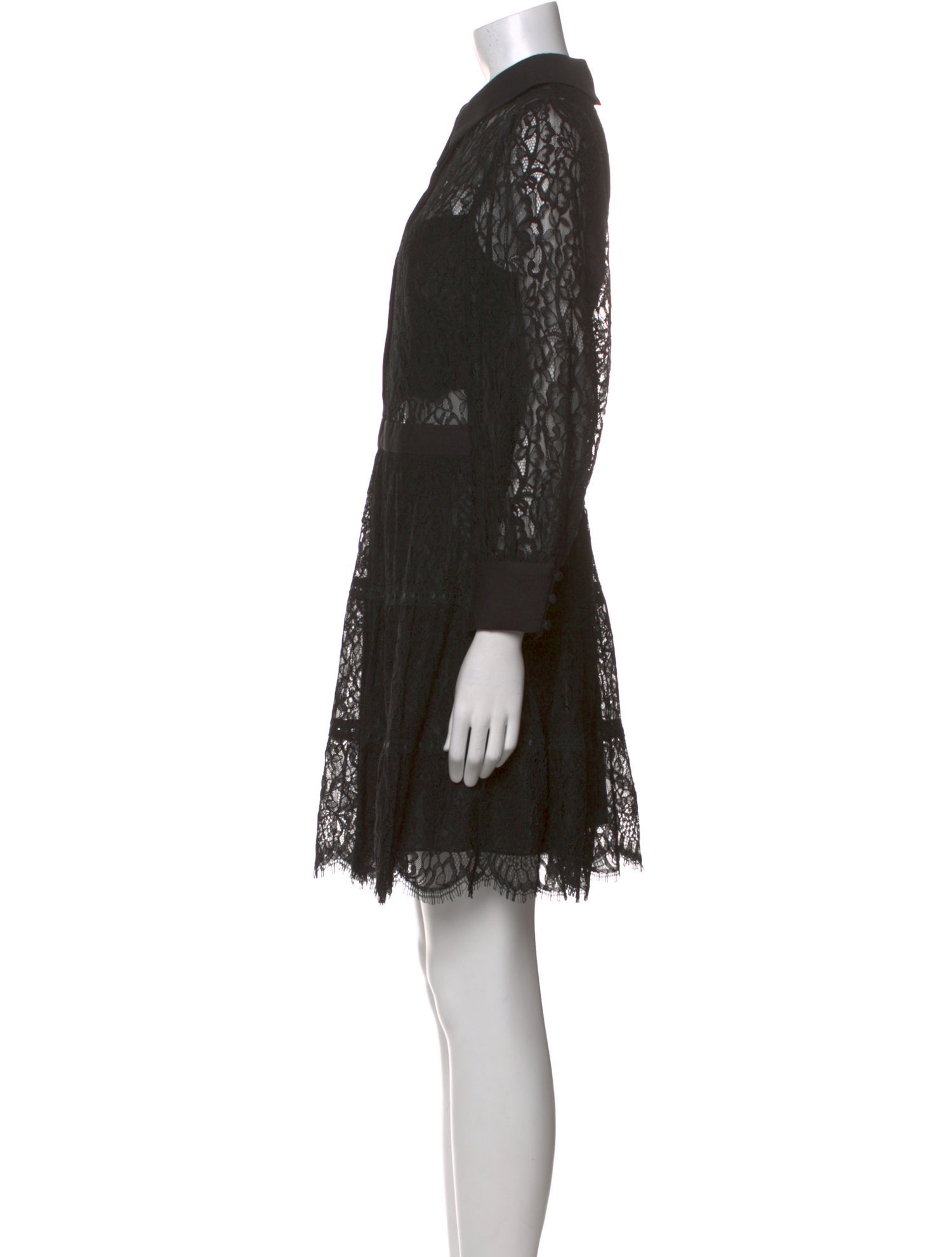 Alice + Olivia Lace Mini Dress
