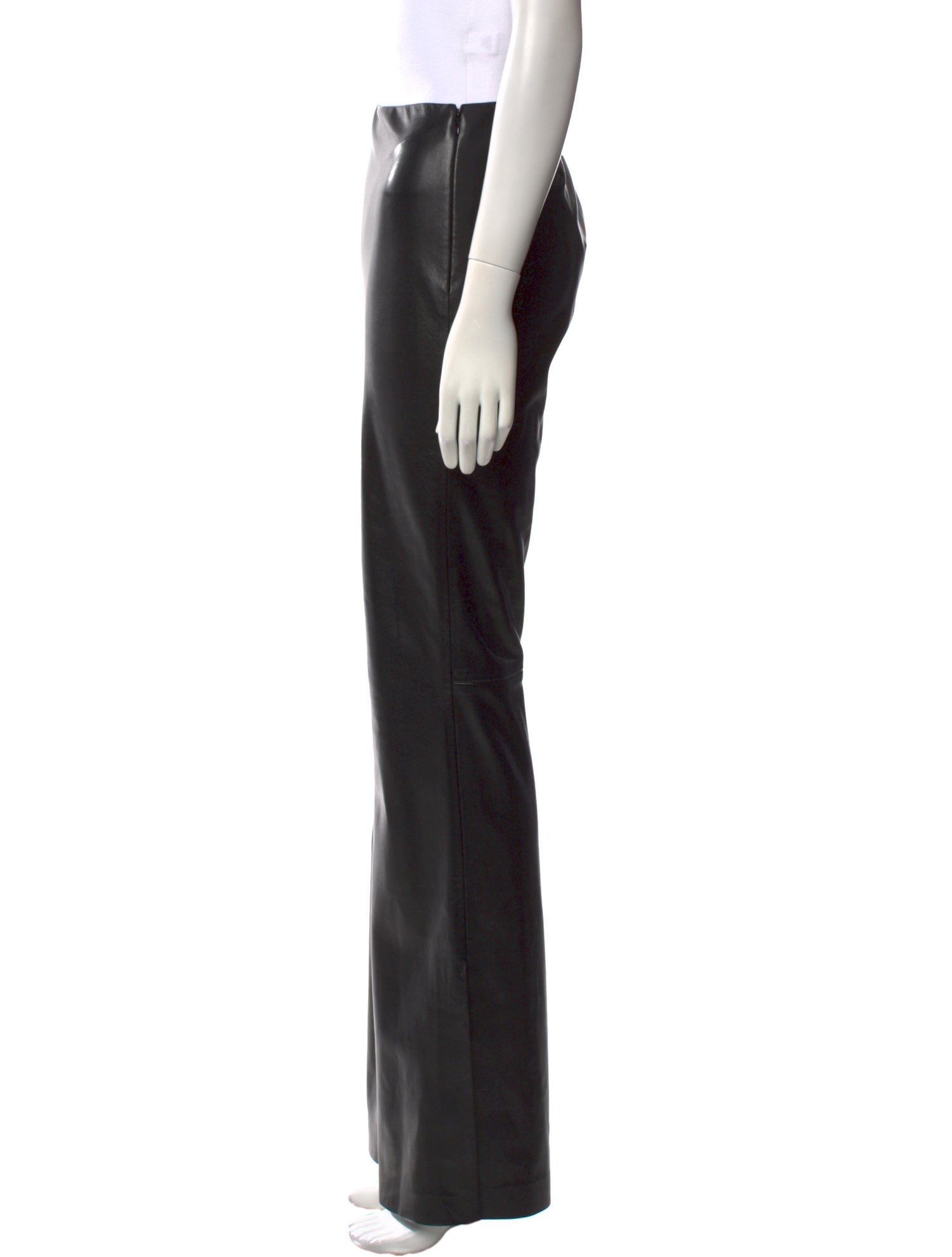 Alice + Olivia Faux Leather Wide Leg Pants