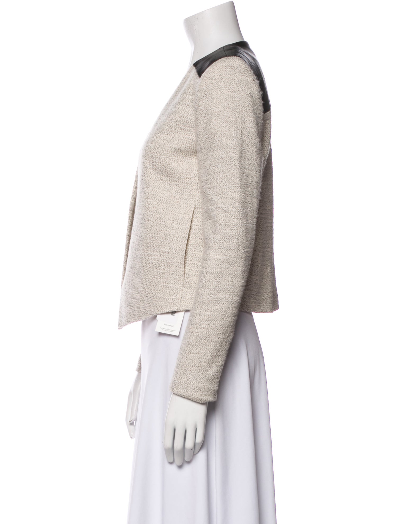 Alice + Olivia Tweed Pattern Evening Jacket