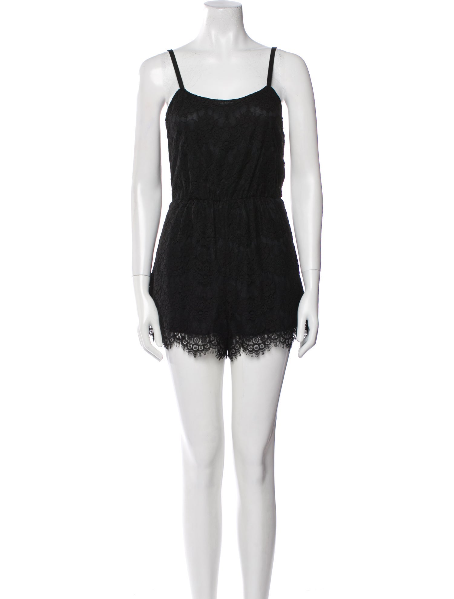 Alice + Olivia Square Neckline Romper