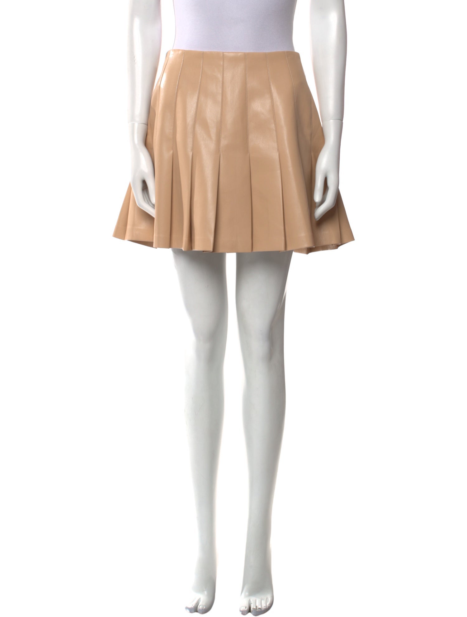 Alice + Olivia Faux Leather Mini Skirt w/ Tags