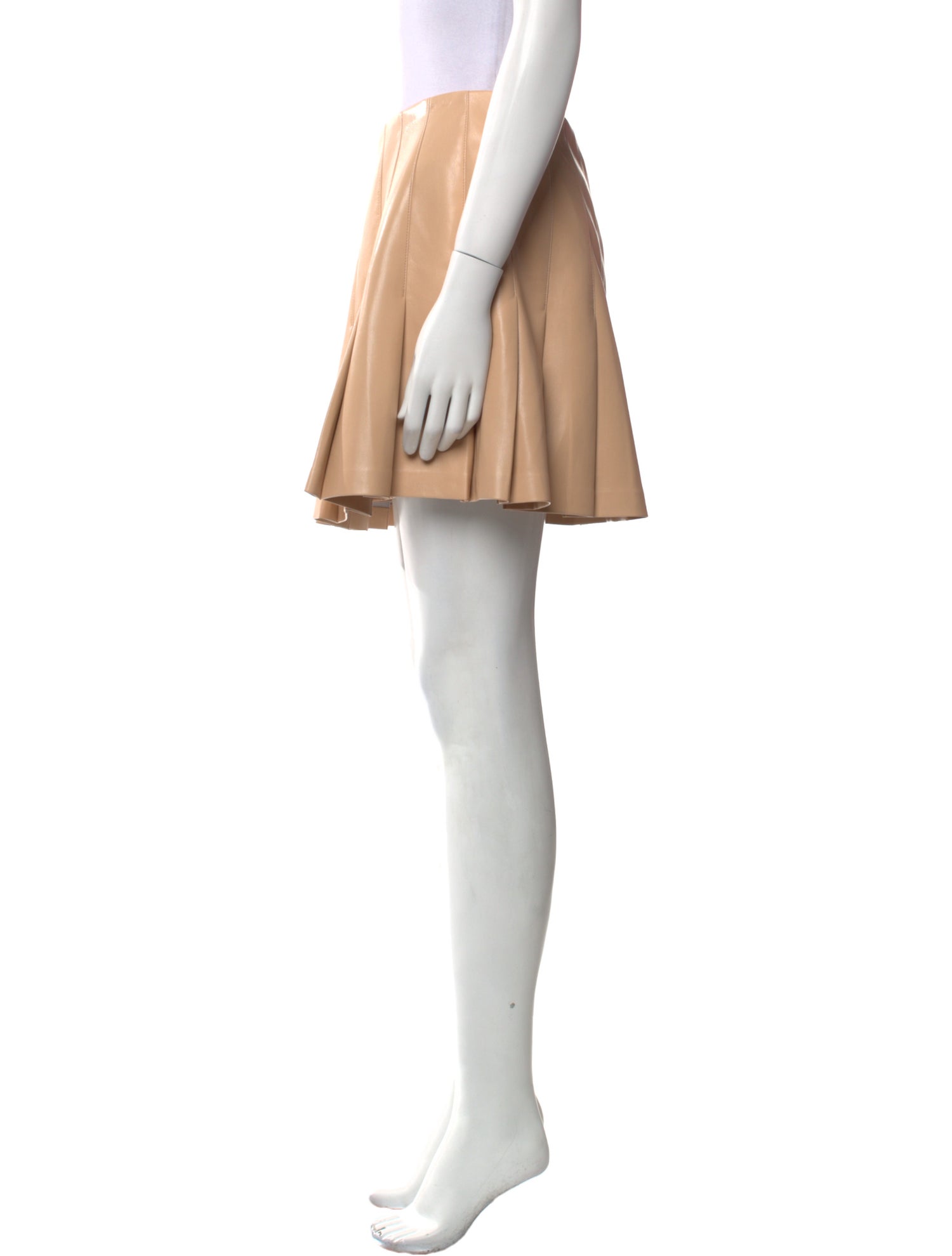 Alice + Olivia Faux Leather Mini Skirt w/ Tags